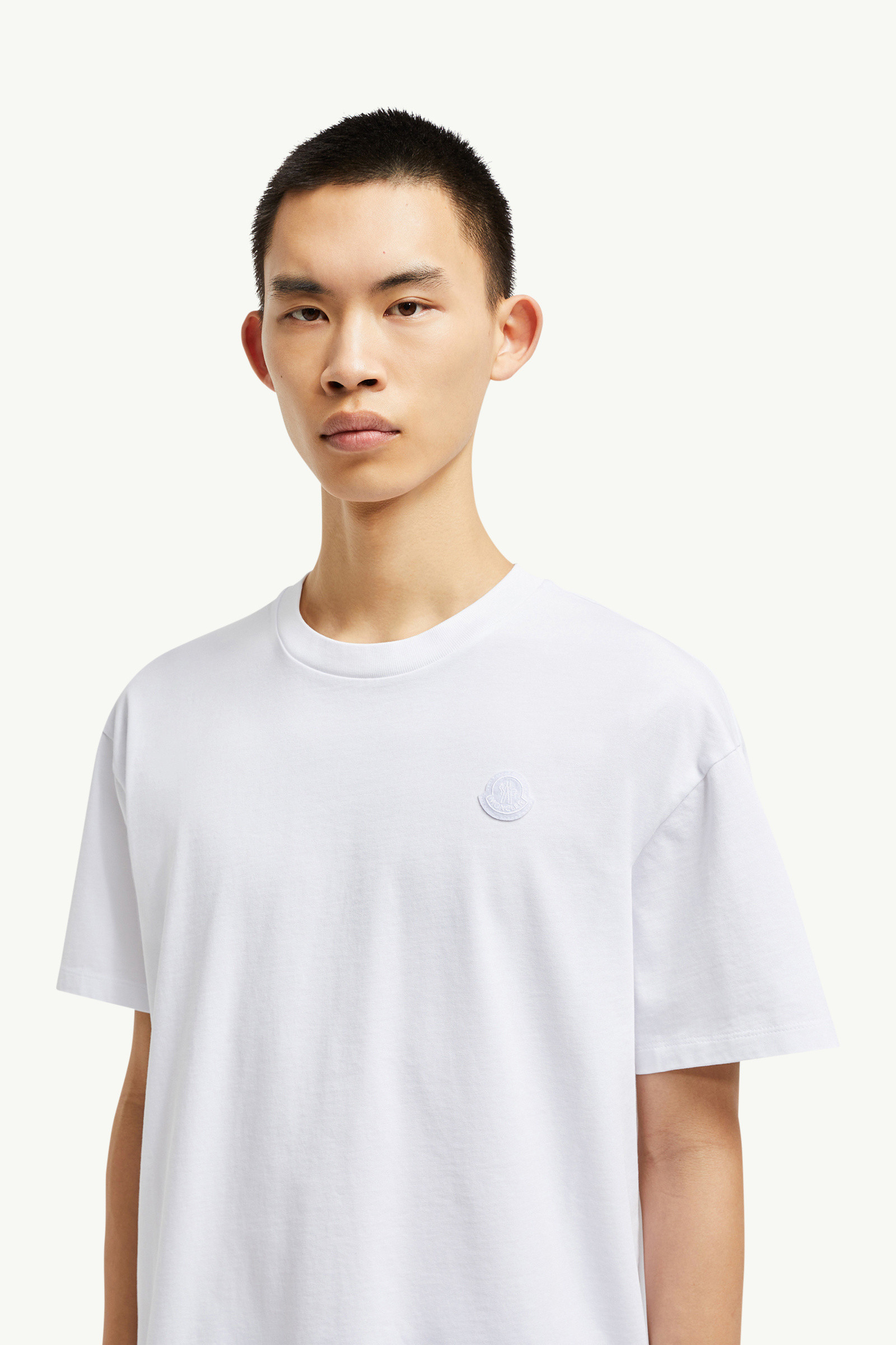 White Graffiti Logo Cotton T-Shirt - Polos & T-shirts for