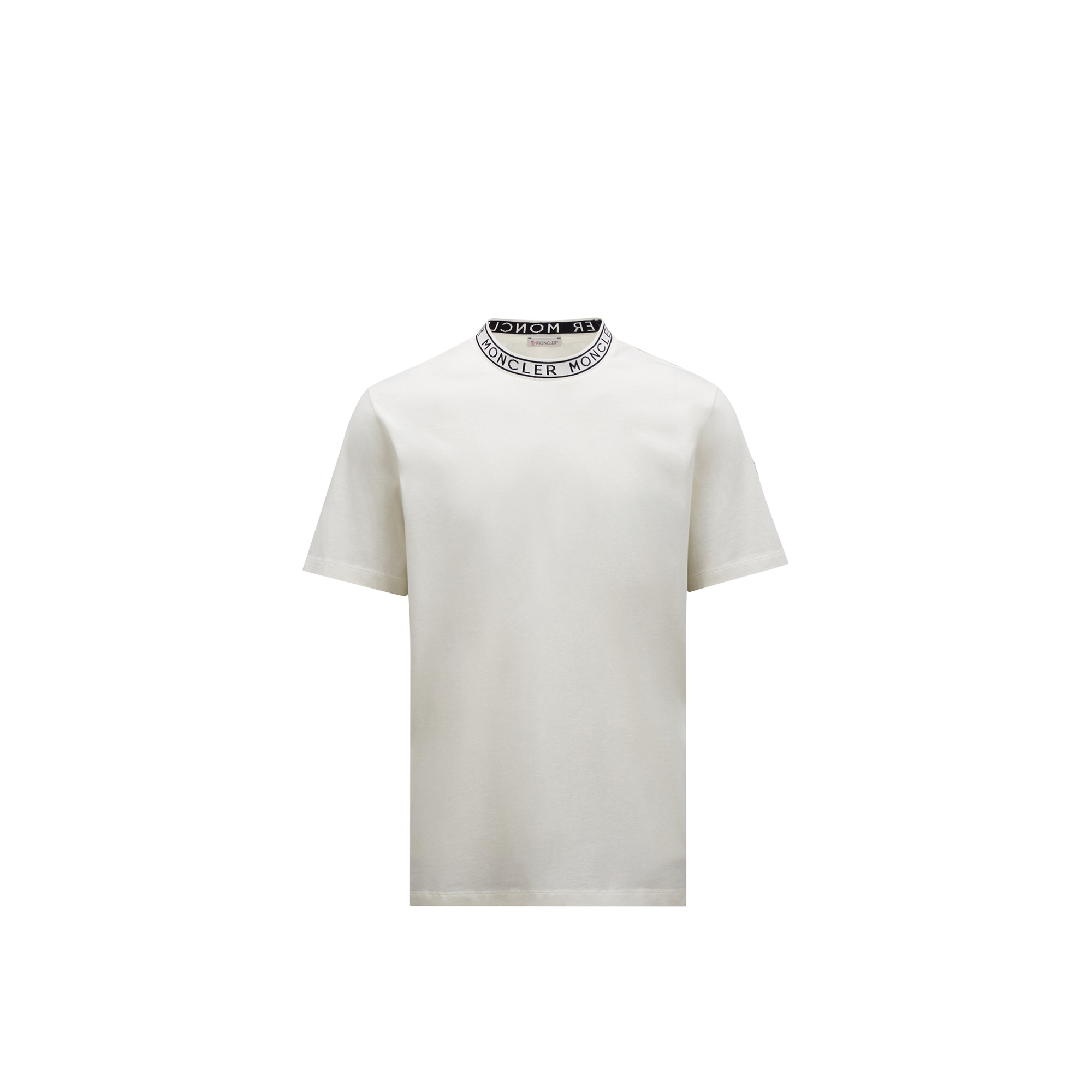 Moncler Logo T-shirt White In White