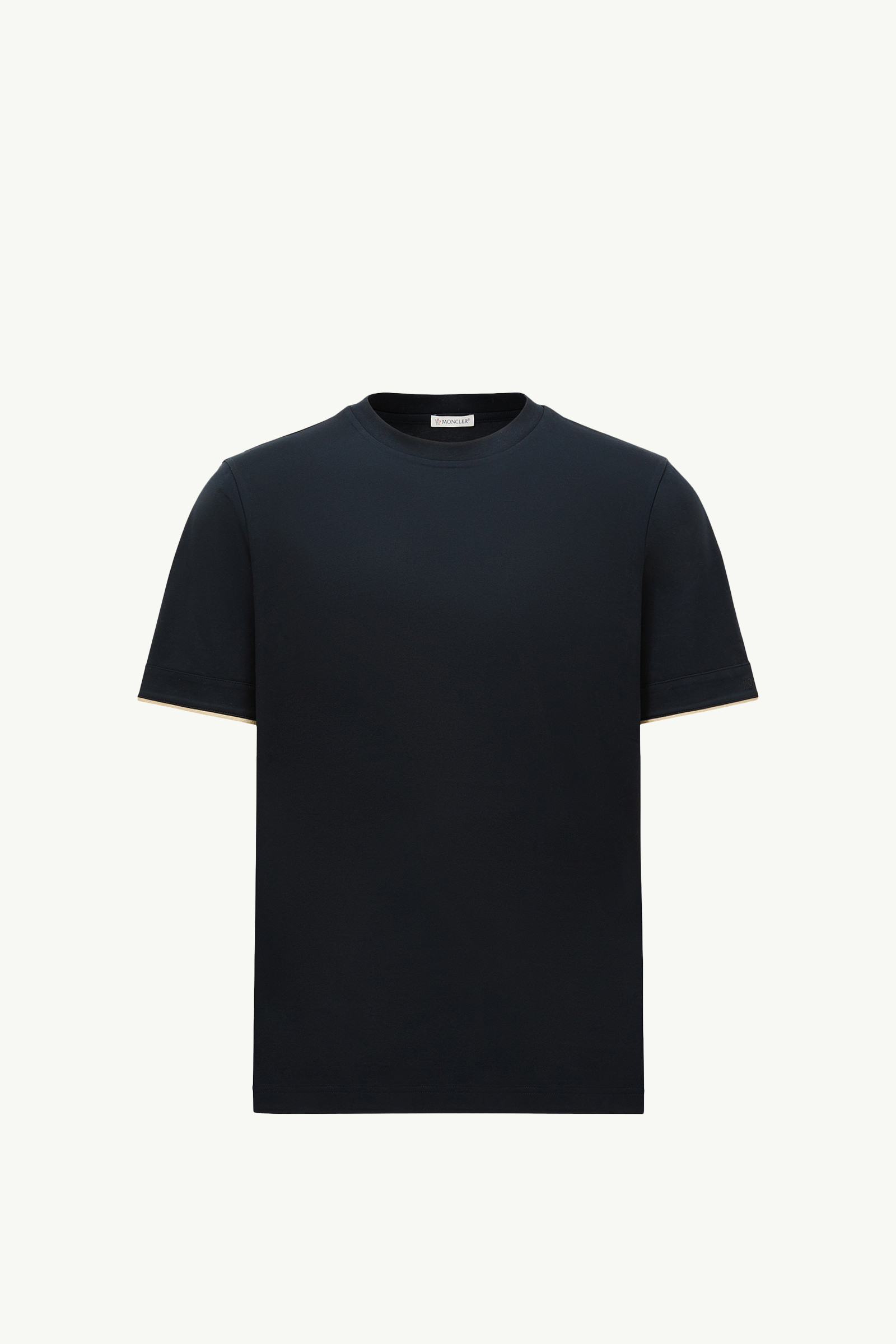 MONCLER ロゴ Tシャツ ネイビー K20918A0000289A16742_E.jpg