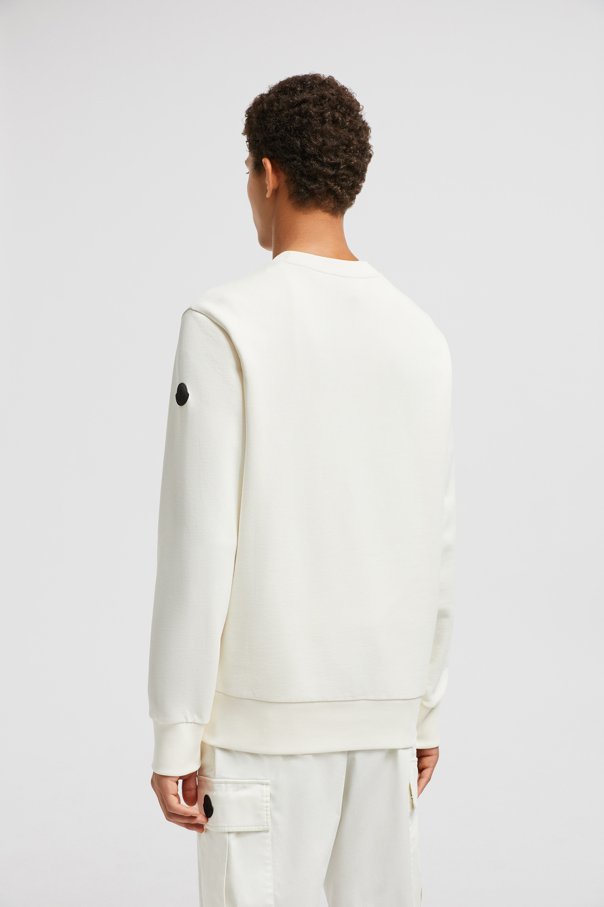 Moncler Blurred Logo Graphic Sweatshirt | Nordstrom