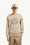 Felpa con logo sfumato Uomo Beige Chiaro Moncler