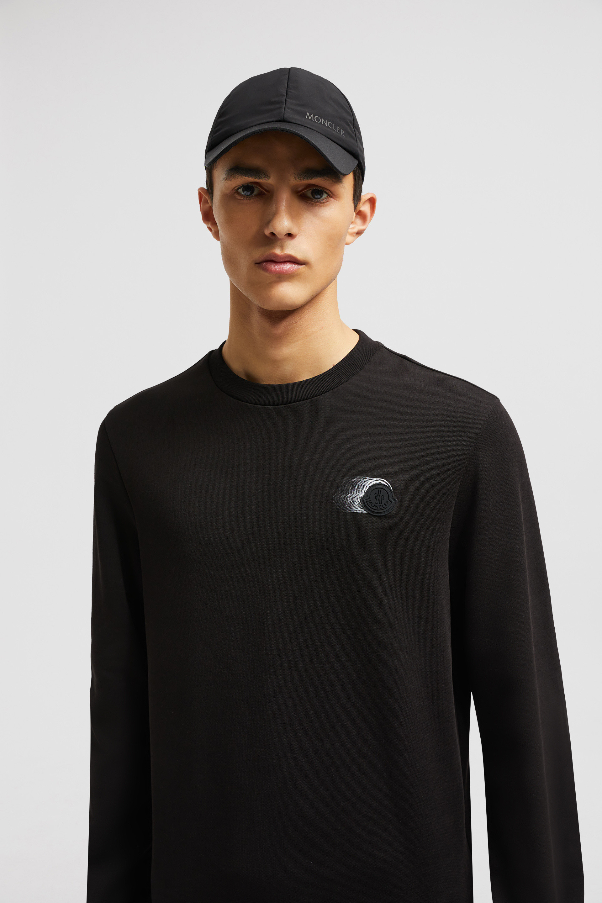 ブラック スウェットシャツ : Sweatshirts 向けの Men