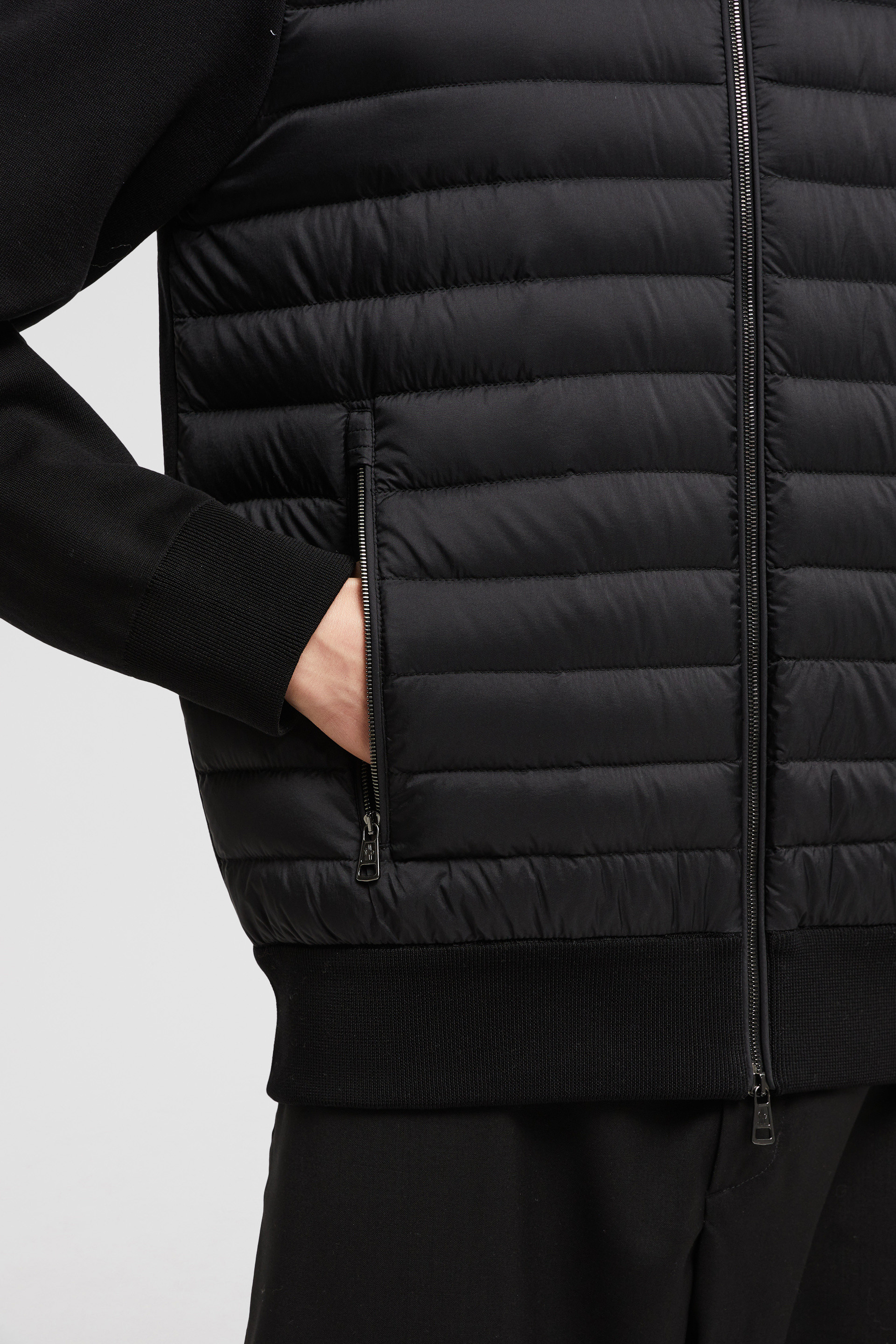 Moncler padded cardigan mens online