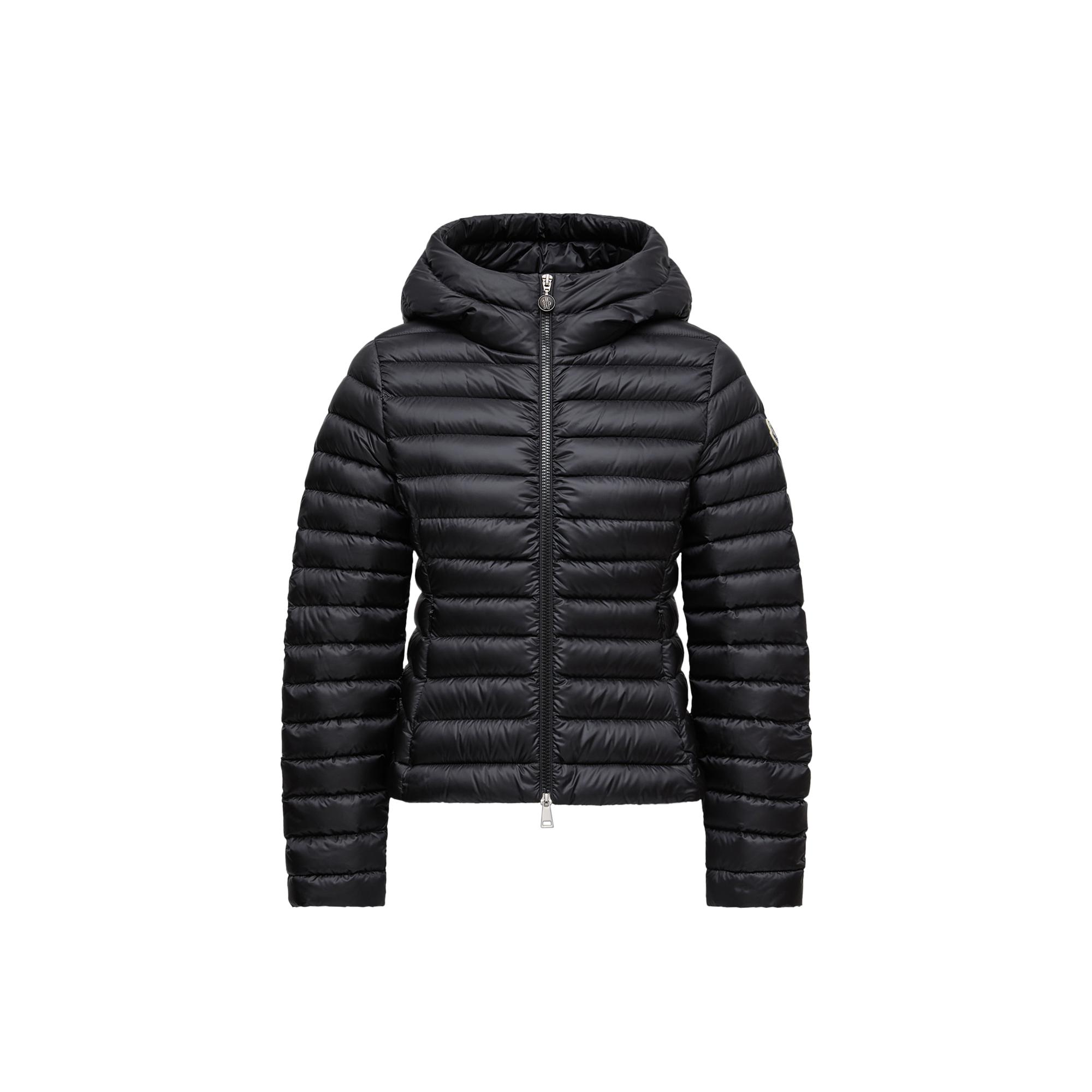 Moncler Ige Hooded Short Down Jacket In Black