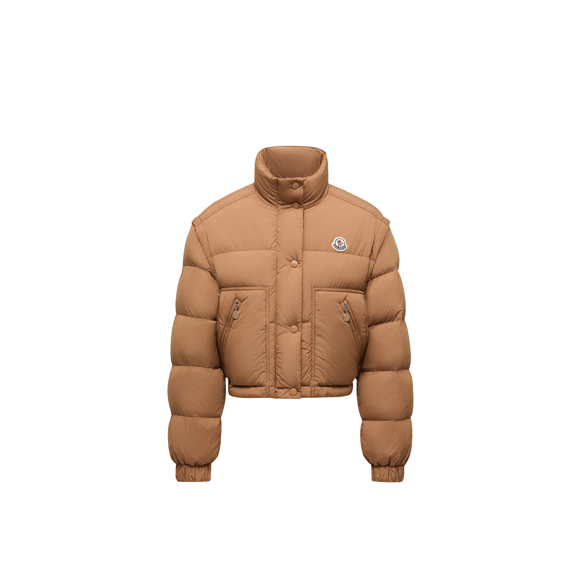 Moncler Selle Down Jacket In Beige