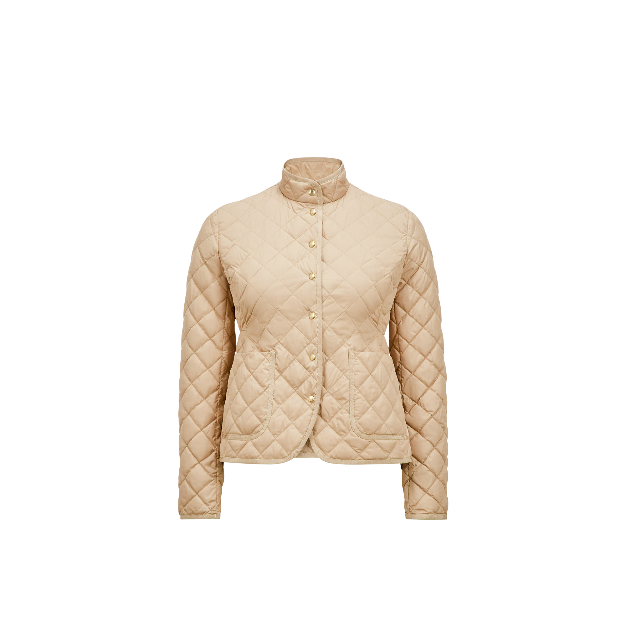 Moncler Beige Epin Puffer Jacket In Beige