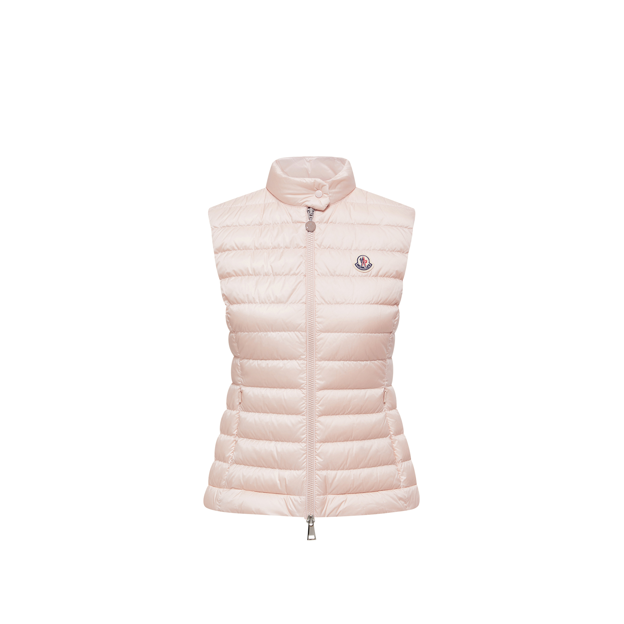 Moncler Igens Down Vest In Pink