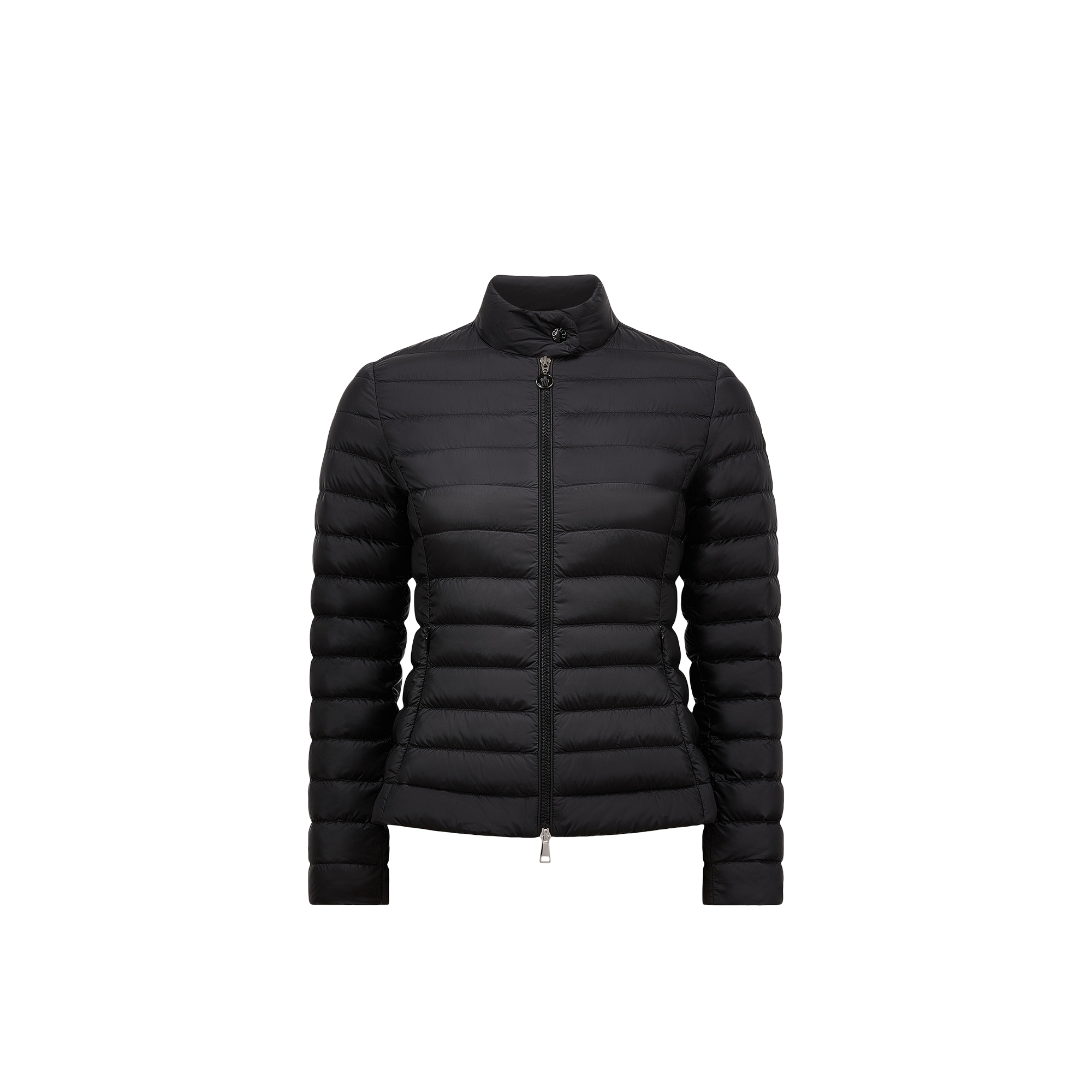 Moncler Black Walibi Short Down Jacket In Black