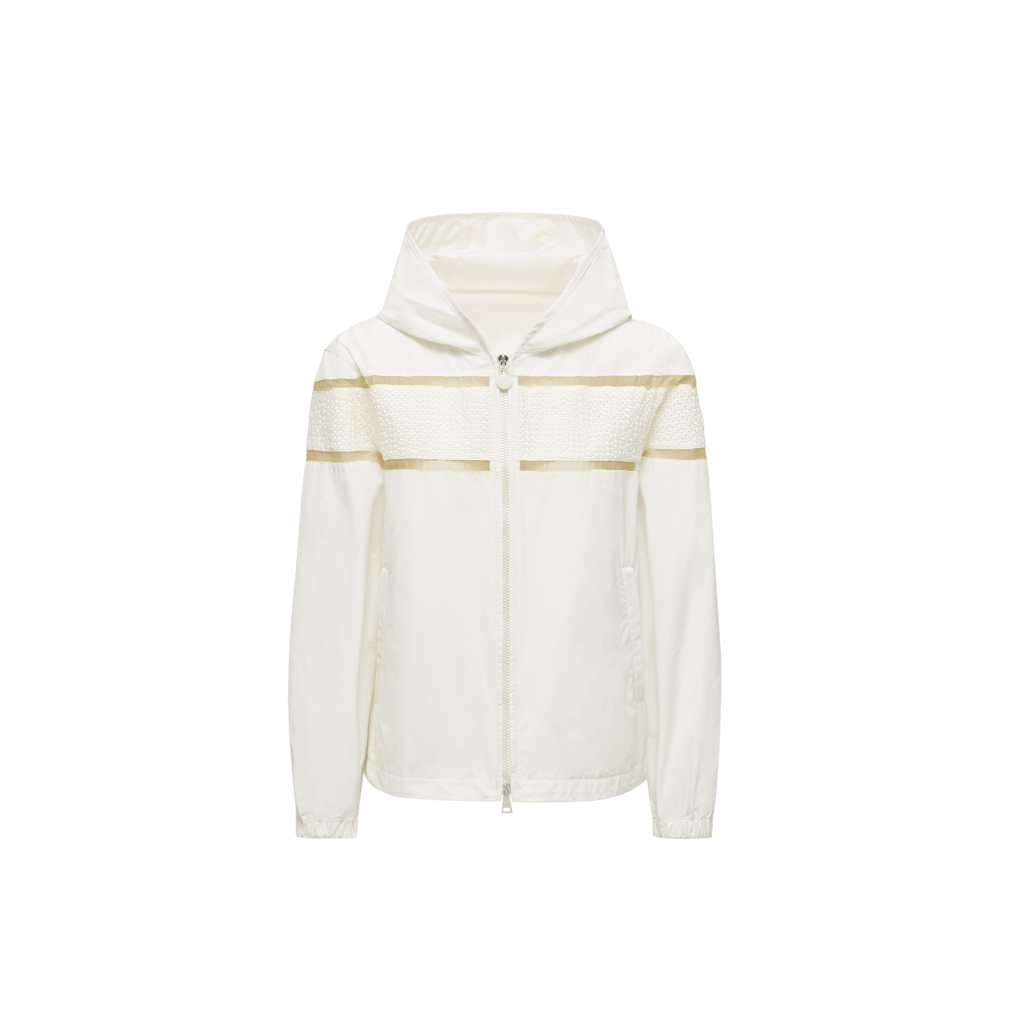 Moncler Clisson Hooded Windbreaker In ホワイト