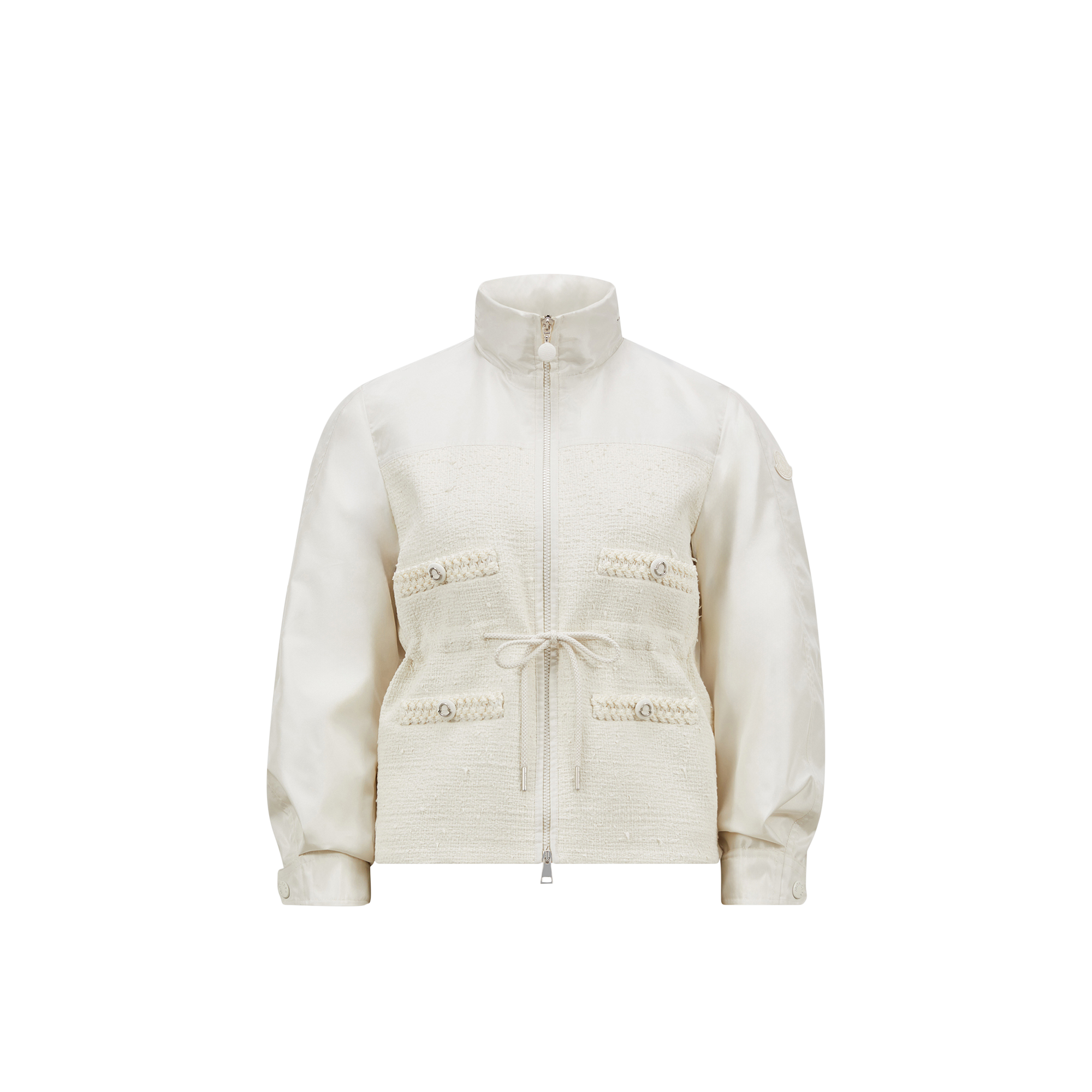 Moncler Fermont Hooded Field Jacket In White