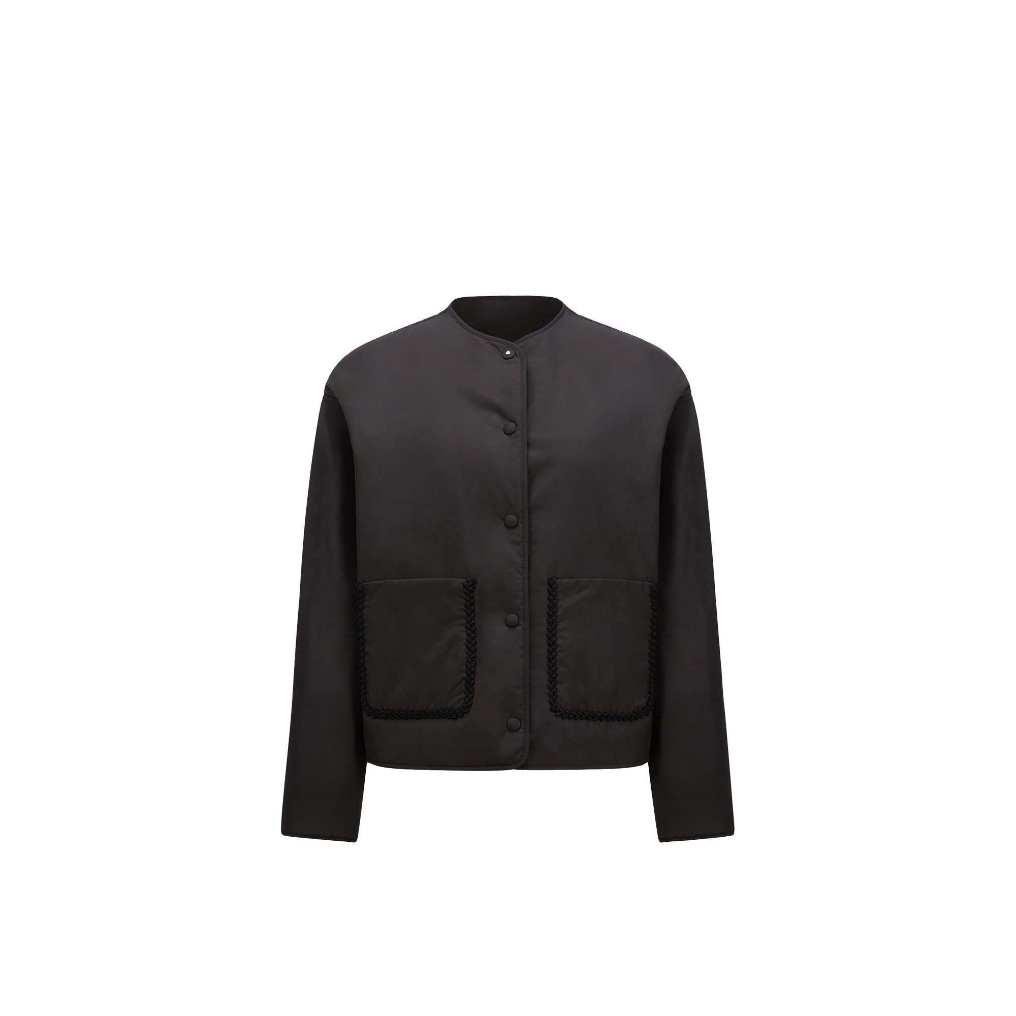 Moncler Nevers Tech Jacket In Black