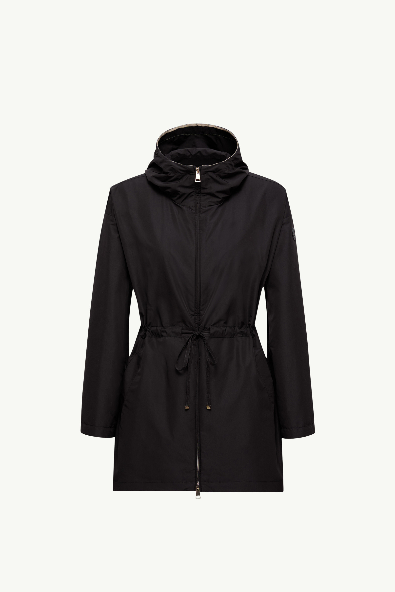 Moncler Saverne Hooded Parka ★関税込 Black Saverne Hooded Parka - Windbreakers & Raincoats for
