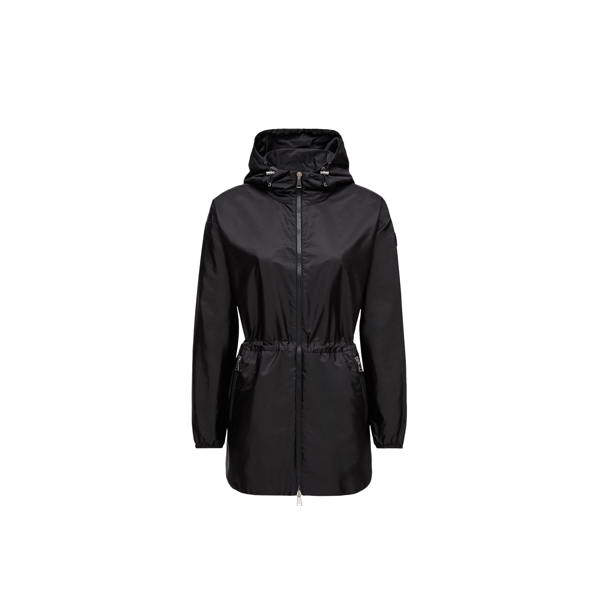 Shop Moncler Veste À Capuche Wete In Black