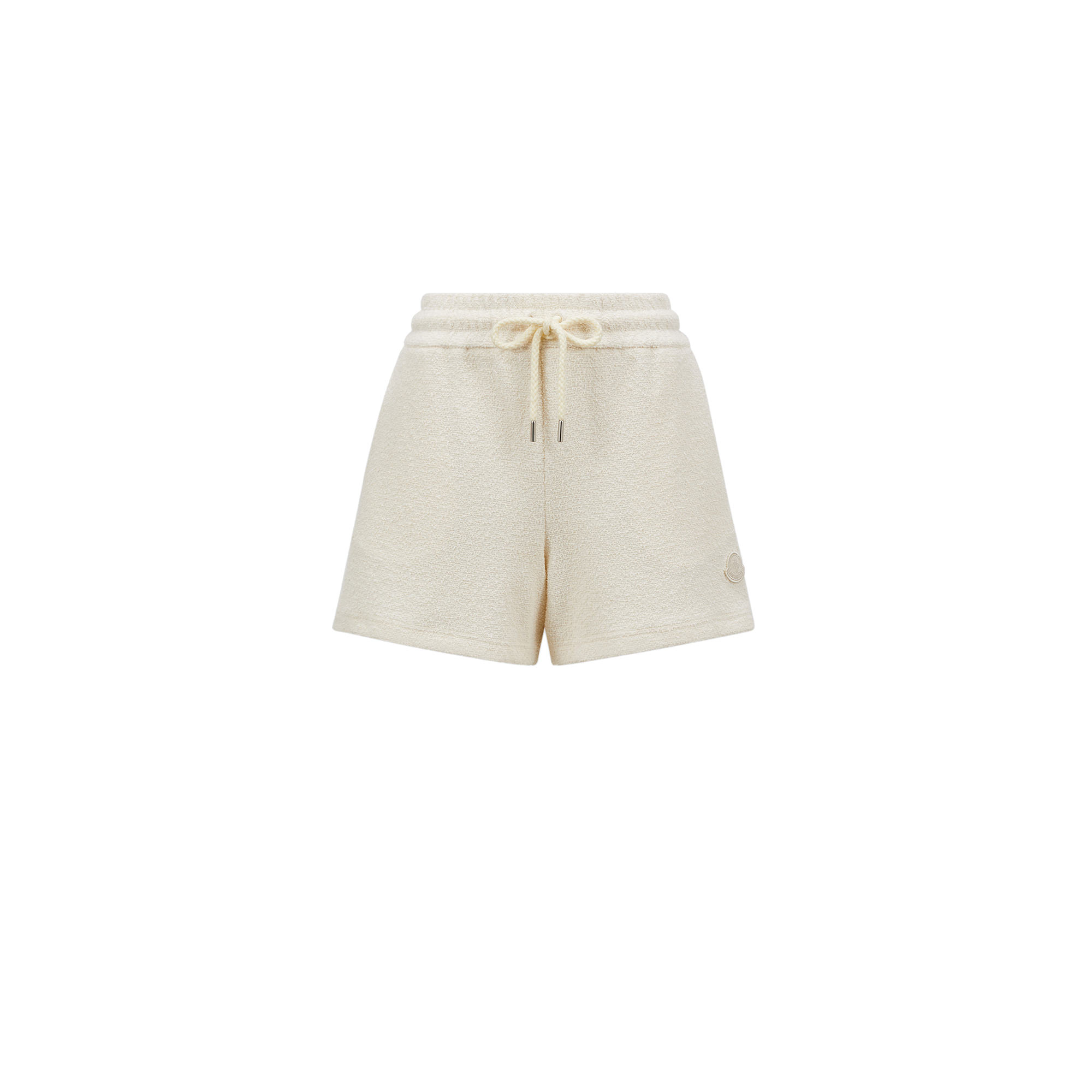 Moncler Off-white Drawstring Shorts In ホワイト