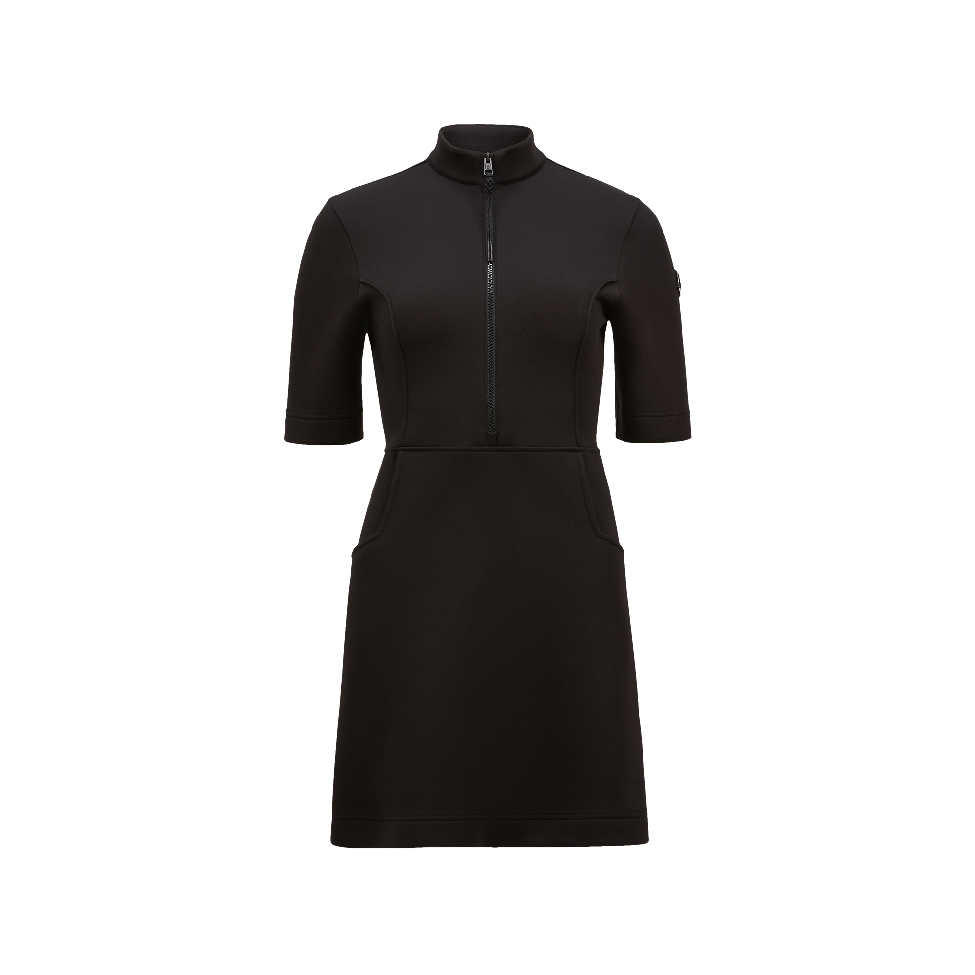 MONCLER MINI-ROBE EN NÉOPRÈNE À EMPIÈCEMENT ANNÉE DU SERPENT