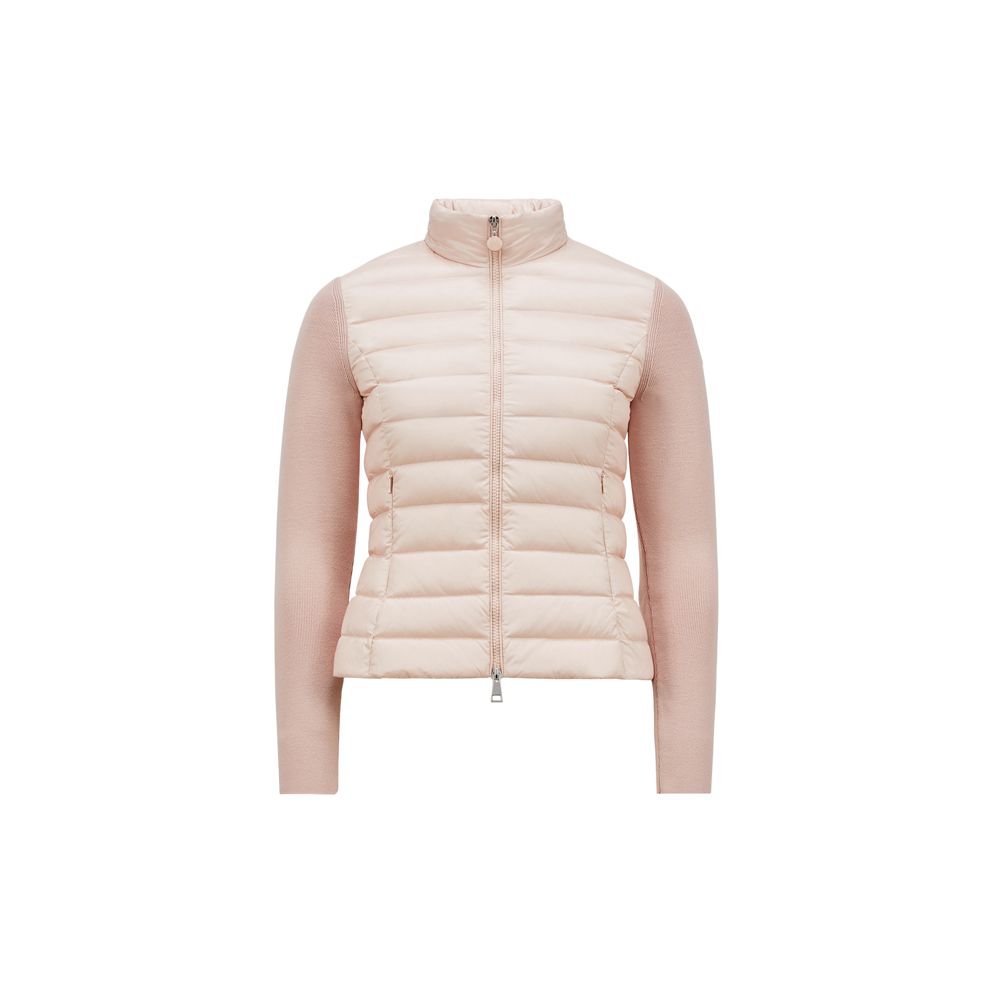 MONCLER CARDIGAN ZIPPÉ MATELASSÉ EN LAINE