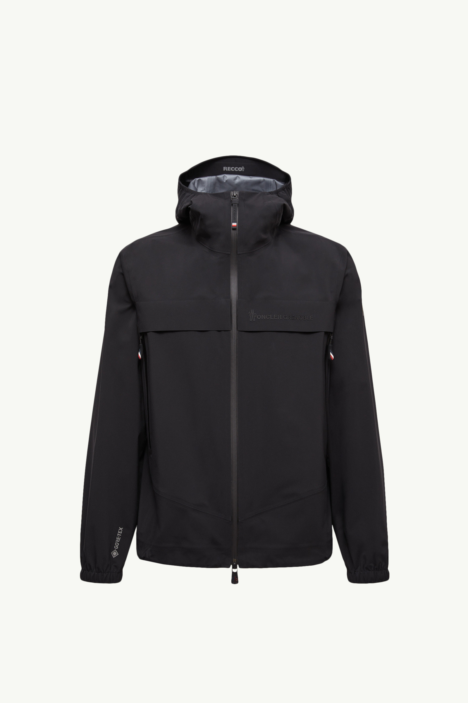 モンクレール　10y 売り切り Black Shipton Hooded Shell Jacket - Windbreakers & Raincoats