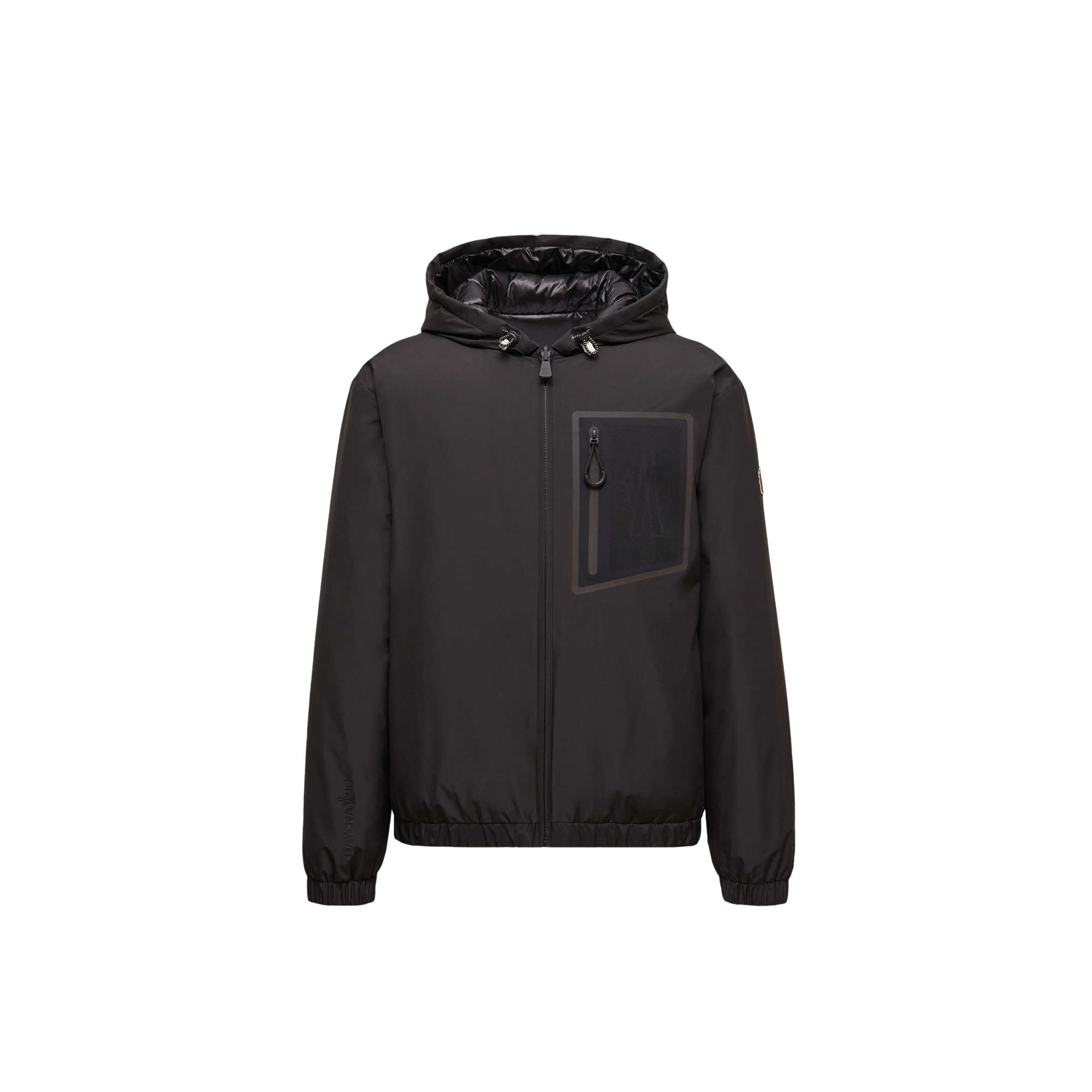 Moncler Bergun Reversible Down Jacket In Black