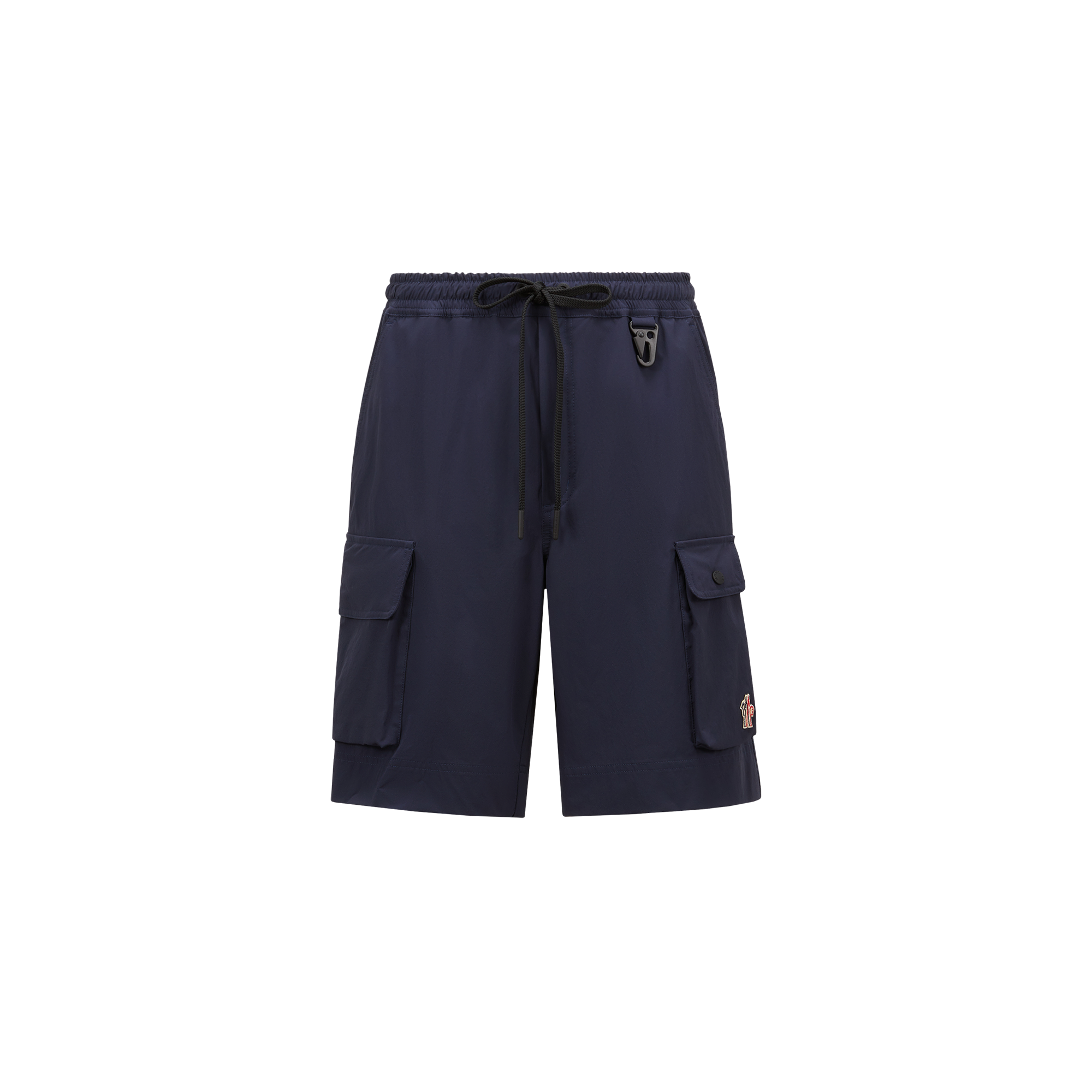 Moncler Water-repellent Cargo Shorts Blue