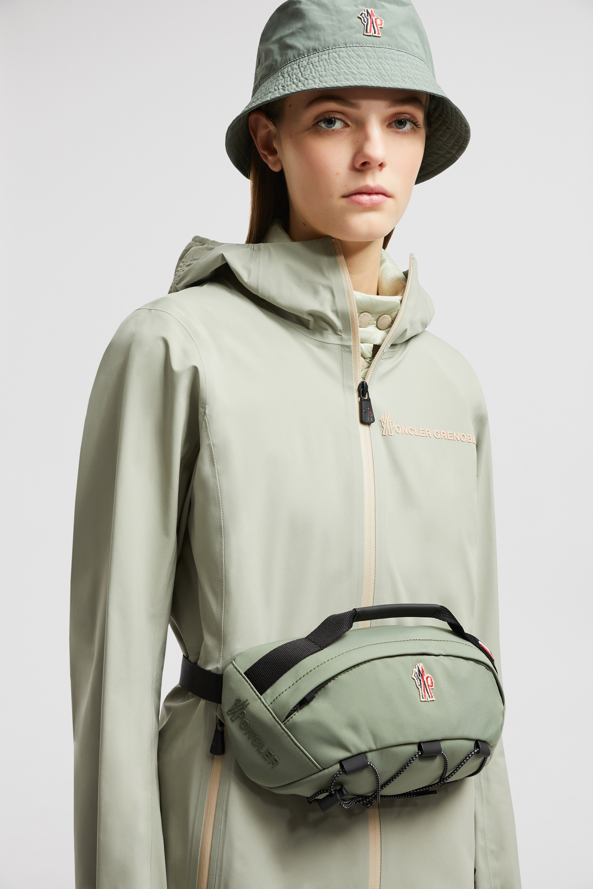 Sage Green Water-Repellent Belt Bag - Bags & Small
