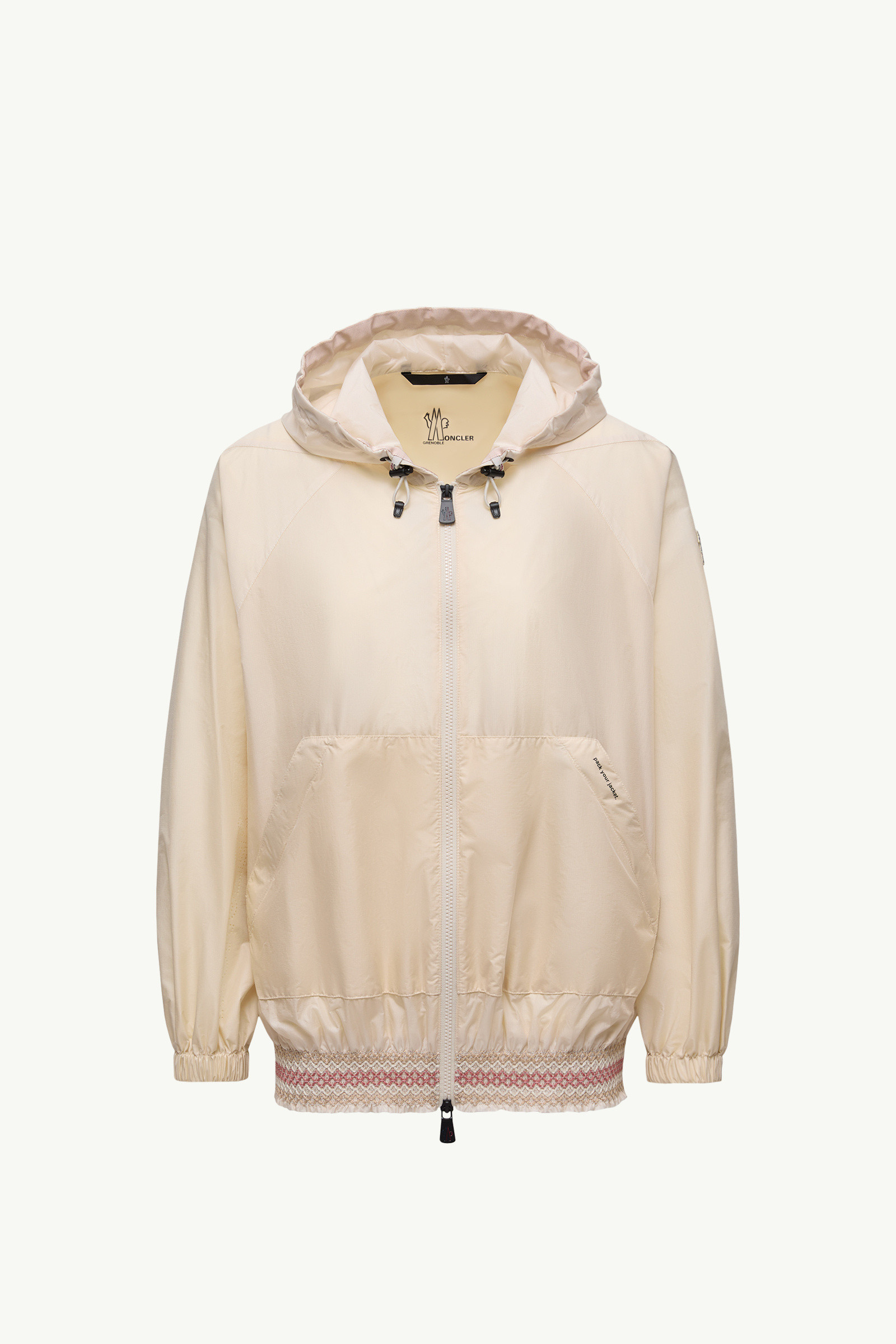 ジャケット Moncler Grenoble Jackets Beige Moncler Grenoble Vizelle Belted Performance Jacket | Neiman