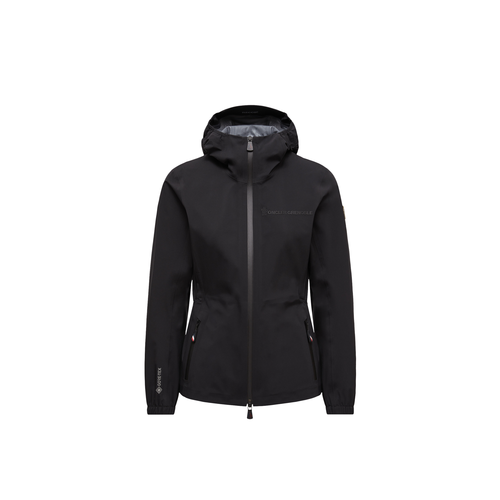 Moncler Veste À Capuche Imperméable Valles In Black