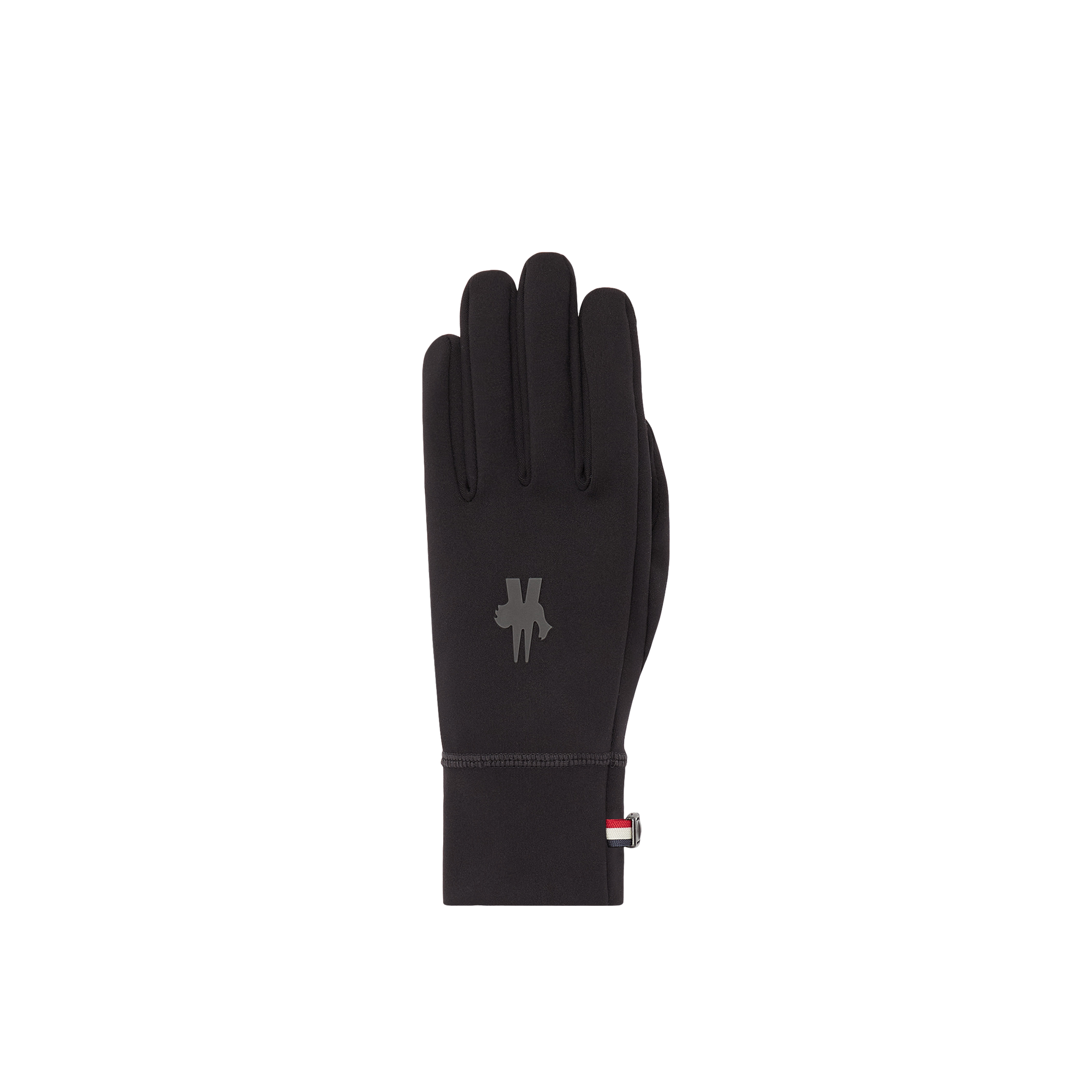 Moncler Gants Compatibles Avec Écran Tactile In Black