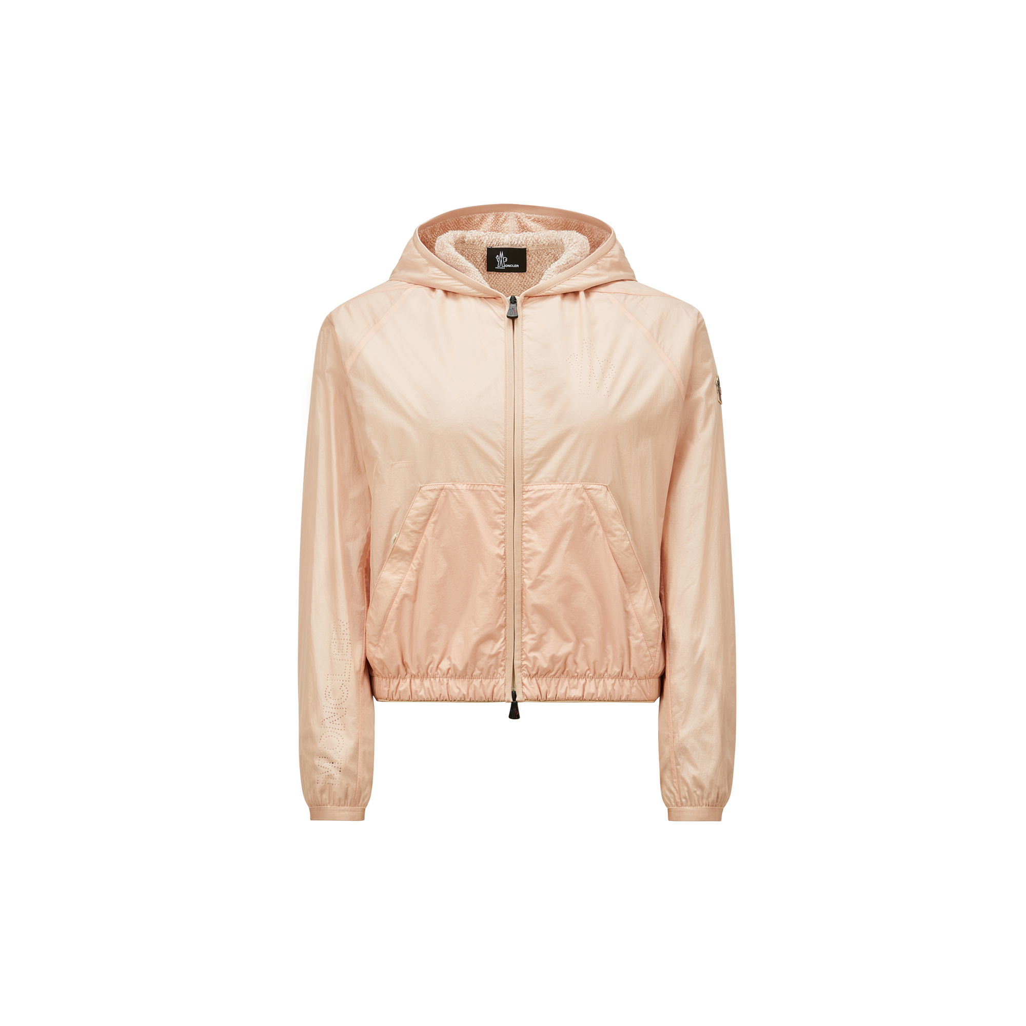 Moncler Logo Hoodie, Women, Pink, Size: S