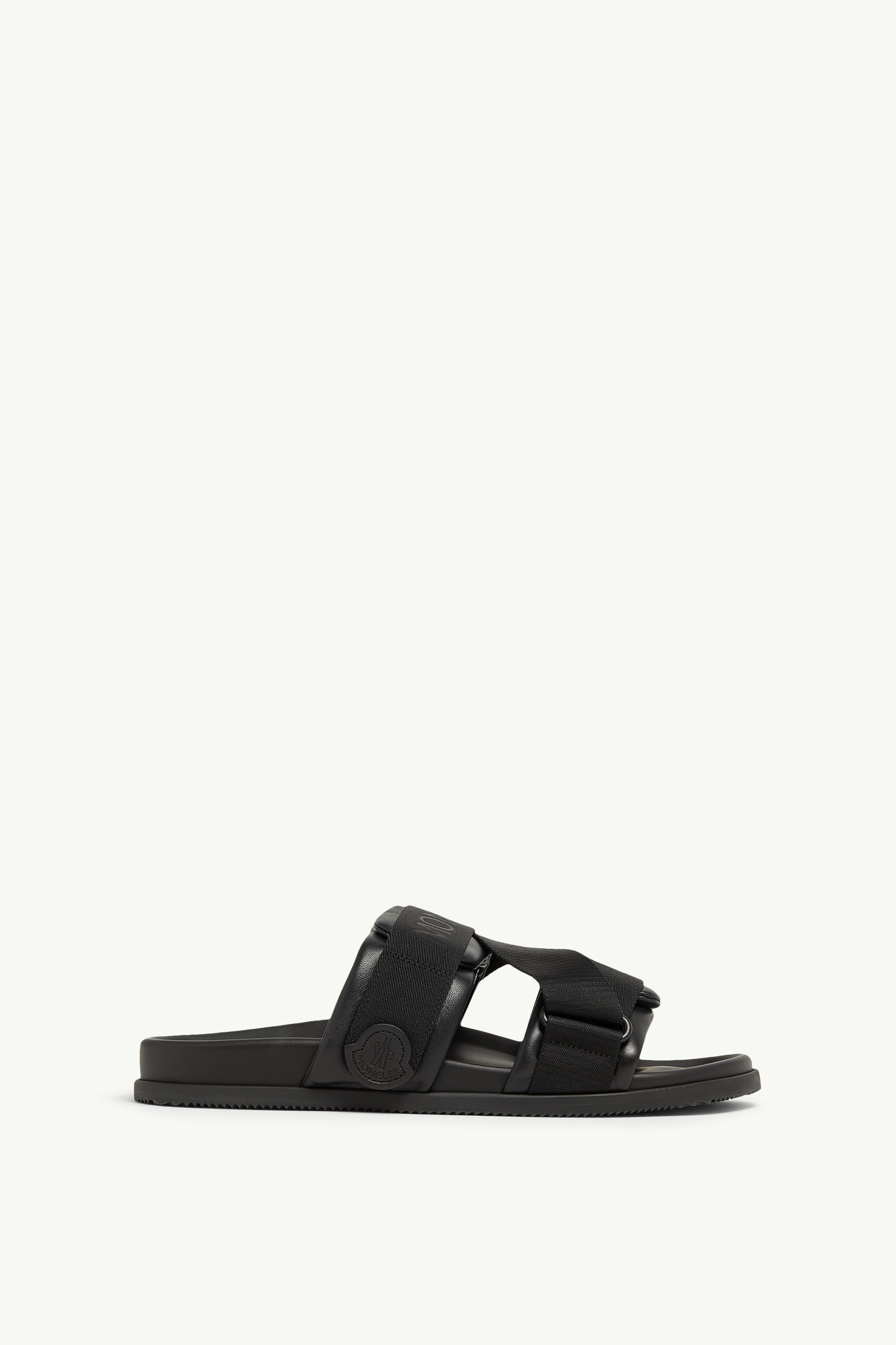 サンダル Moncler Basile Rubber Sliders MONCLER - Basile slides | Leam Roma - Luxury Shopping Online