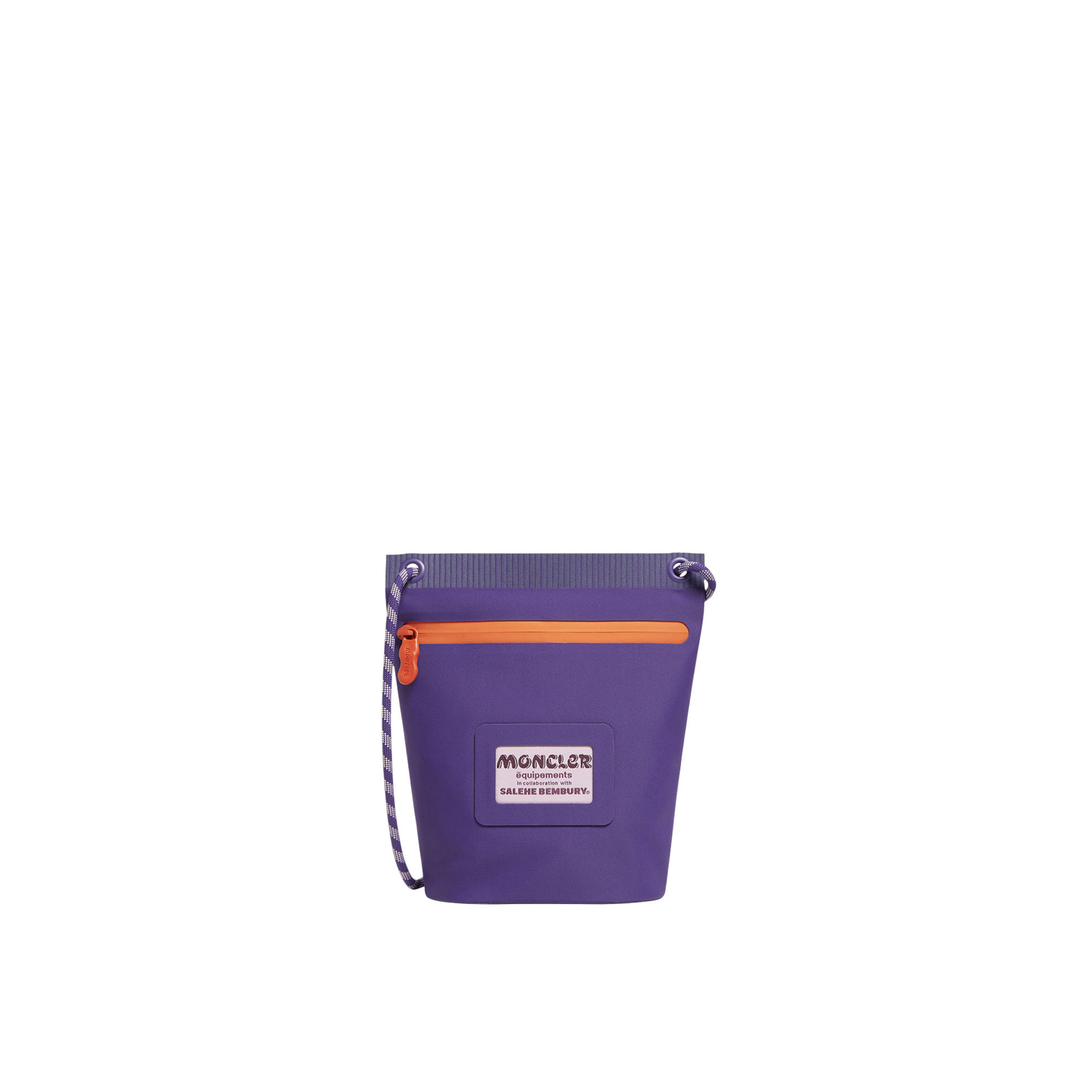 Moncler Amoeba Water-repellent Pouch By Salehe Bembury Purple In Purple