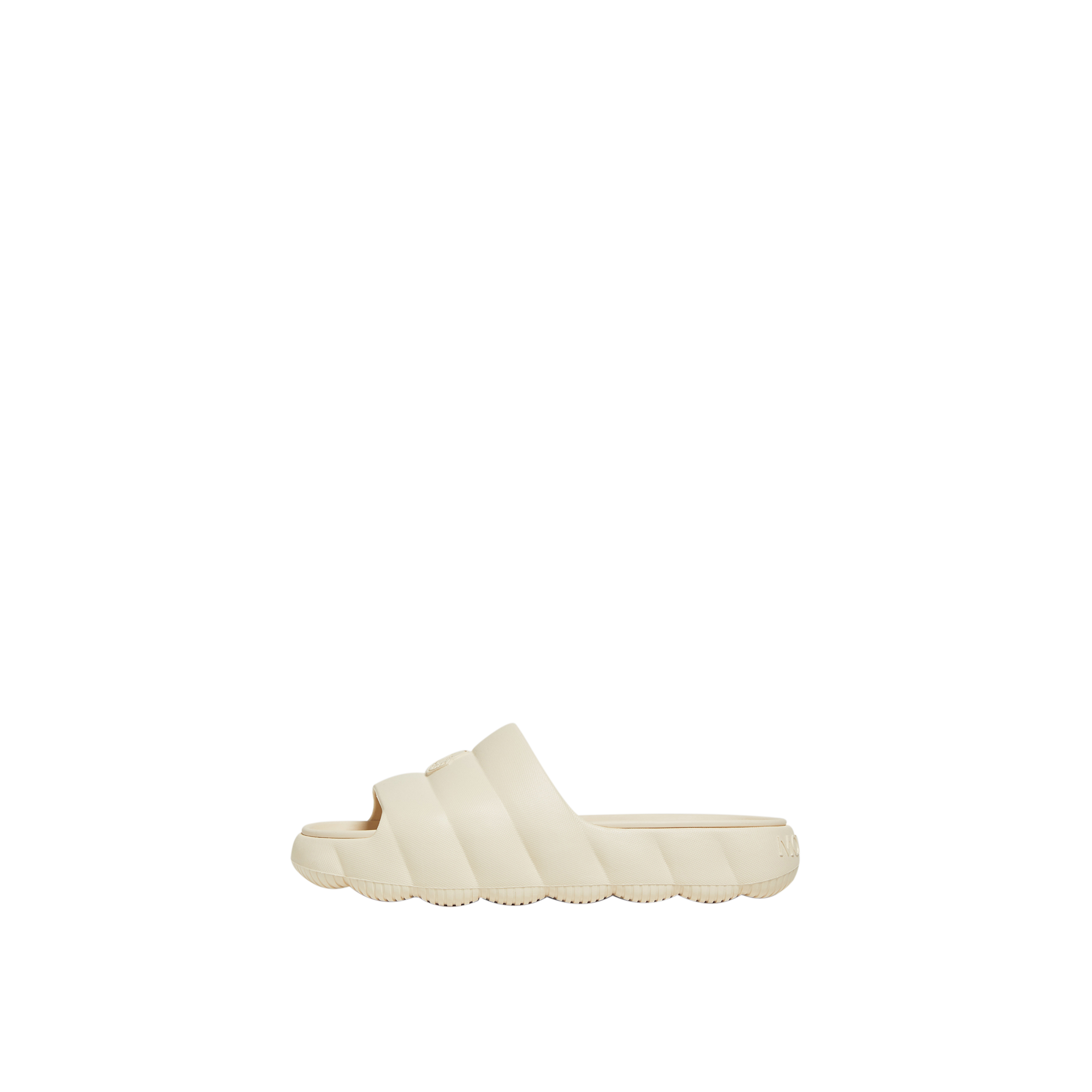 Moncler Lilo Quilted Eva Slides White In White