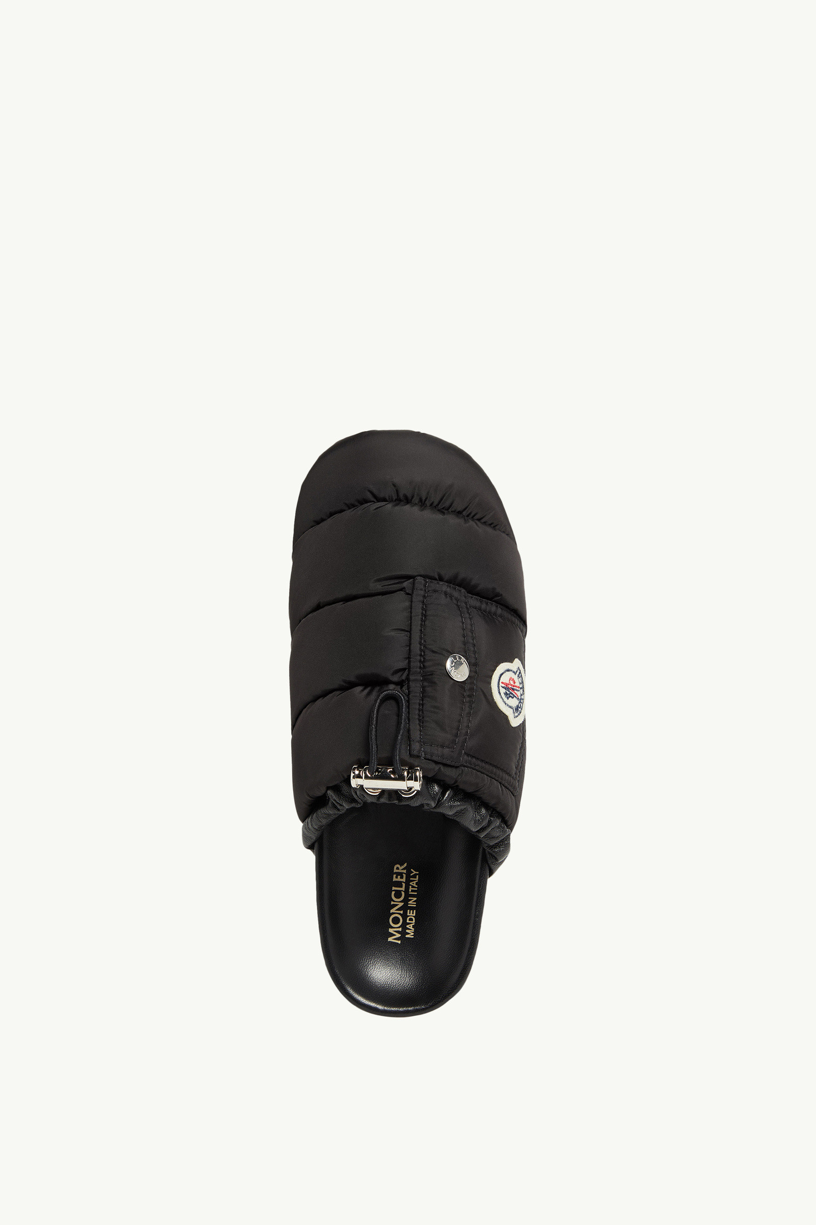 サンダル・ミュール MONCLER Women Sandals K109B4M00040M5080 51J PINK Pink Mon Summer Nappa Leather Sliders - Sandals & Sliders