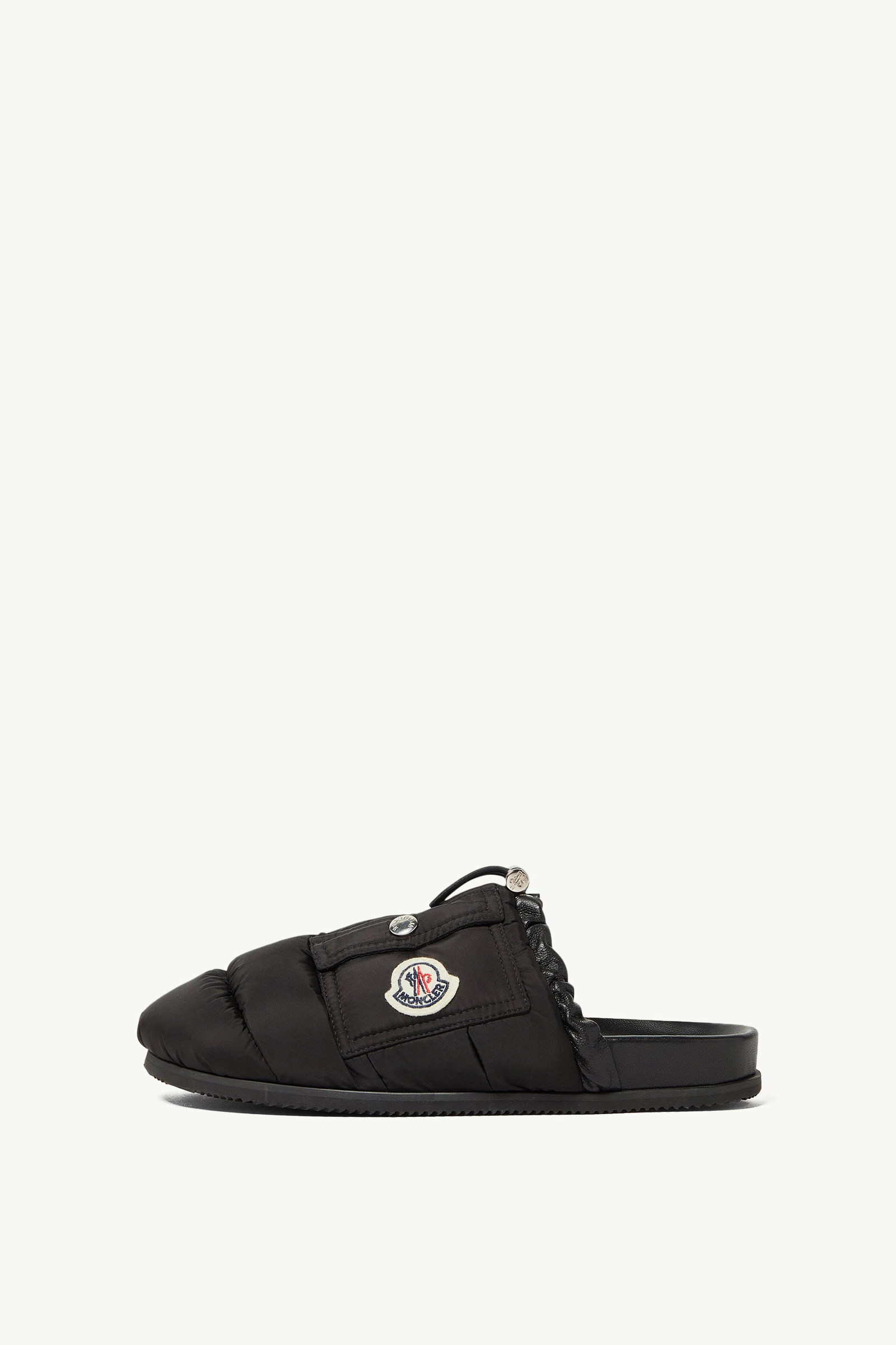 Mon Pocket Padded Leather Mules
