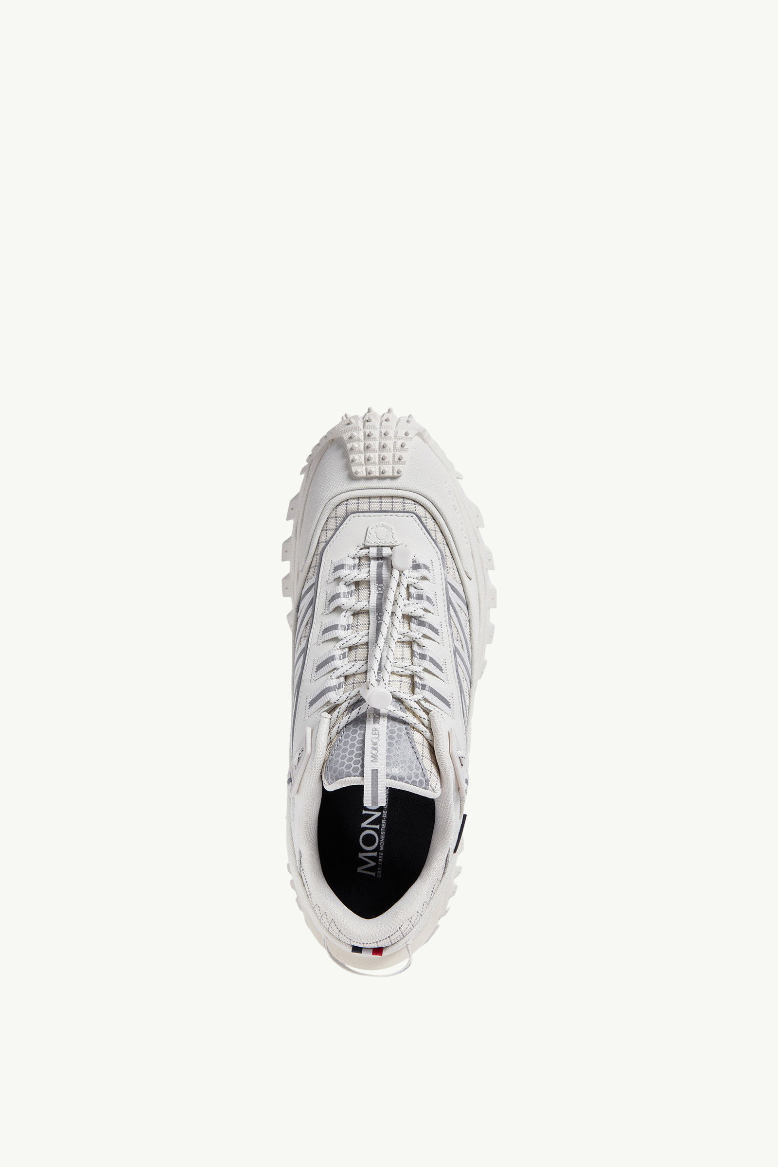 モンクレール TRAILGRIP GTX スニーカー オフホワイト MONCLER | Trailgrip GTX Nylon Low Top Sneakers | WHITE