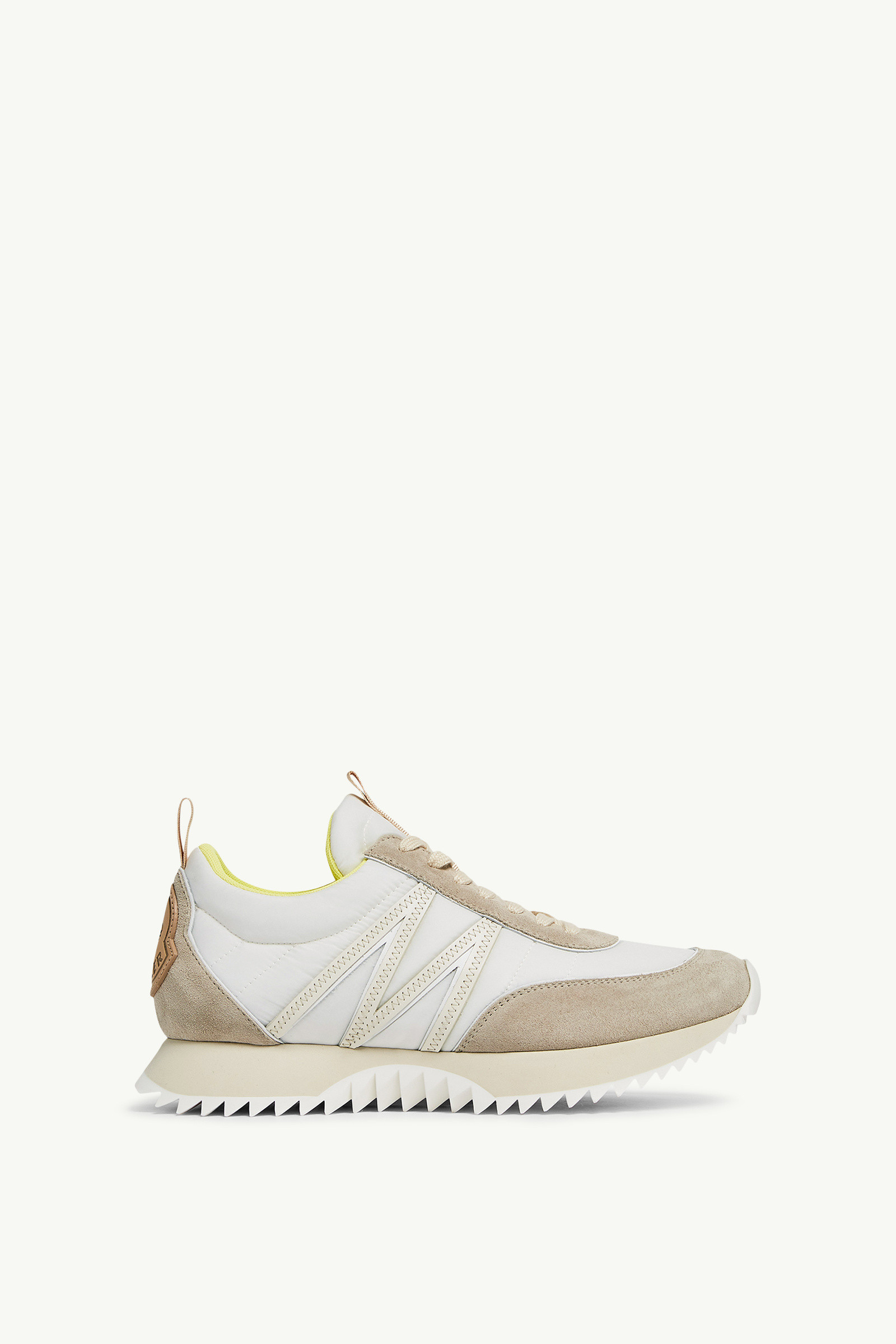 スニーカー MONCLER Men Sneakers K109A4M00100 M555221I Beige Light Beige Trailgrip Suede & Leather Sneakers - Sneakers