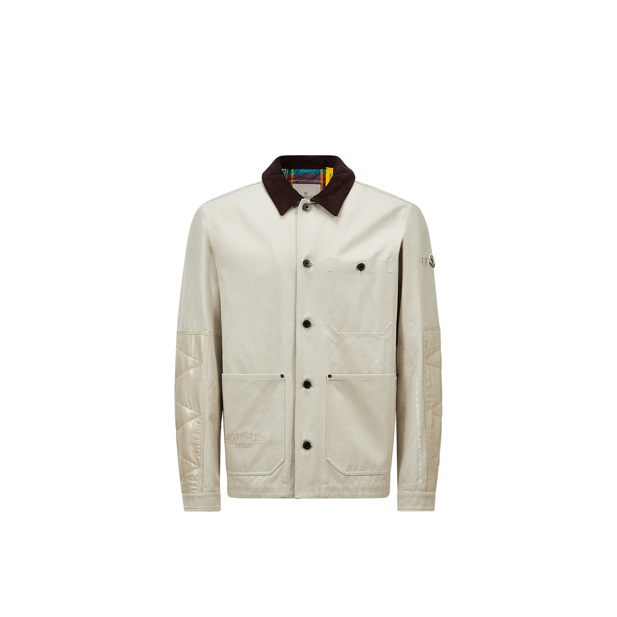 Moncler Frgmt Geike Shirt Jacket In ベージュ