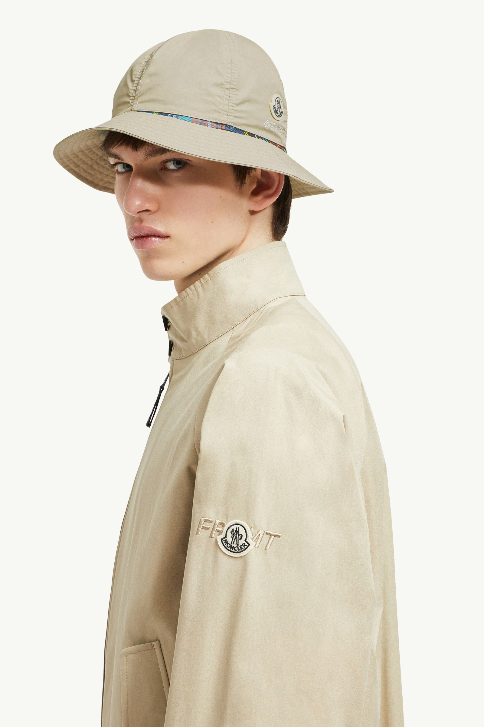ベージュ Moncler x FRGMT バケットハット : Moncler x FRGMT