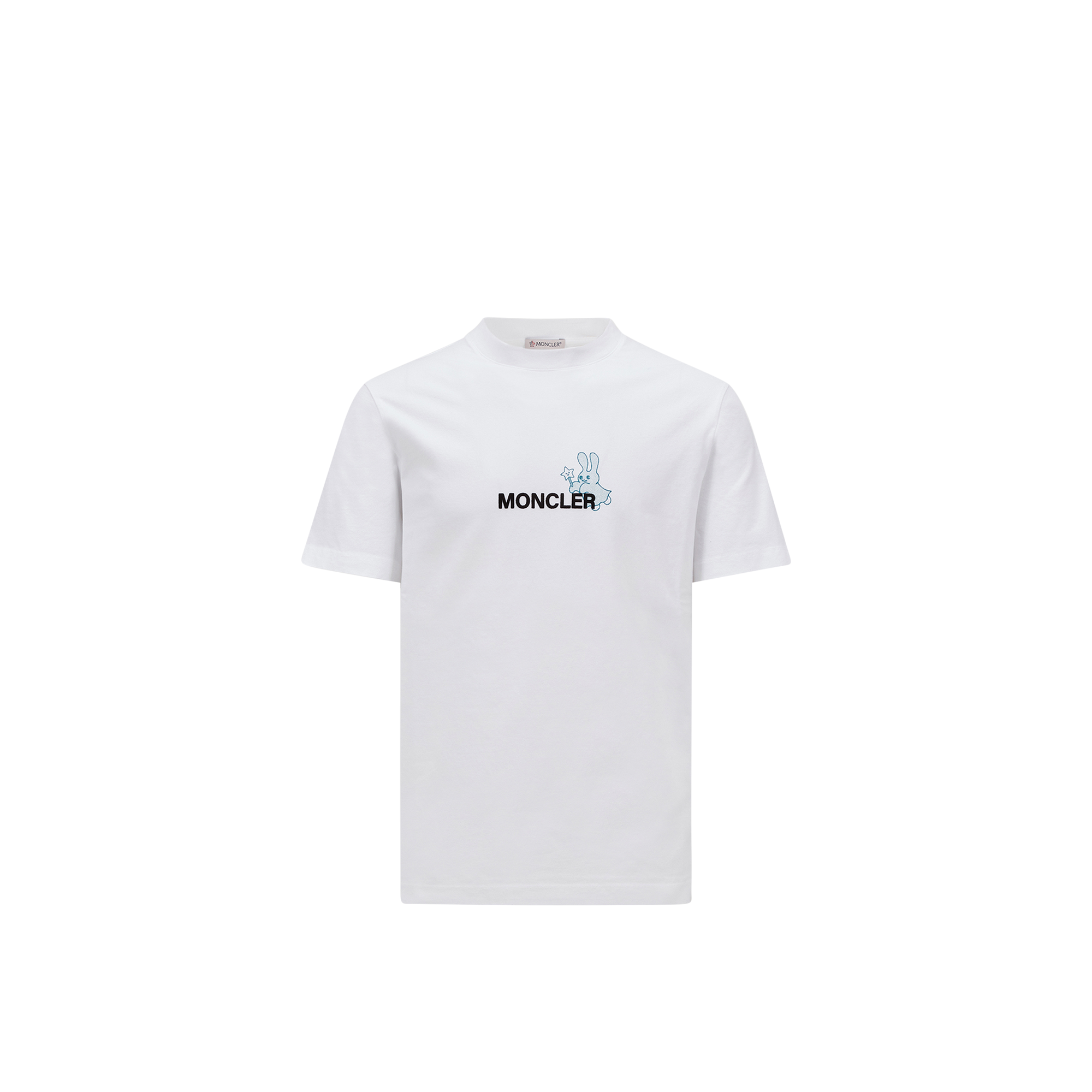 Moncler X Frgmt Logo Cartoon T-shirt In ホワイト