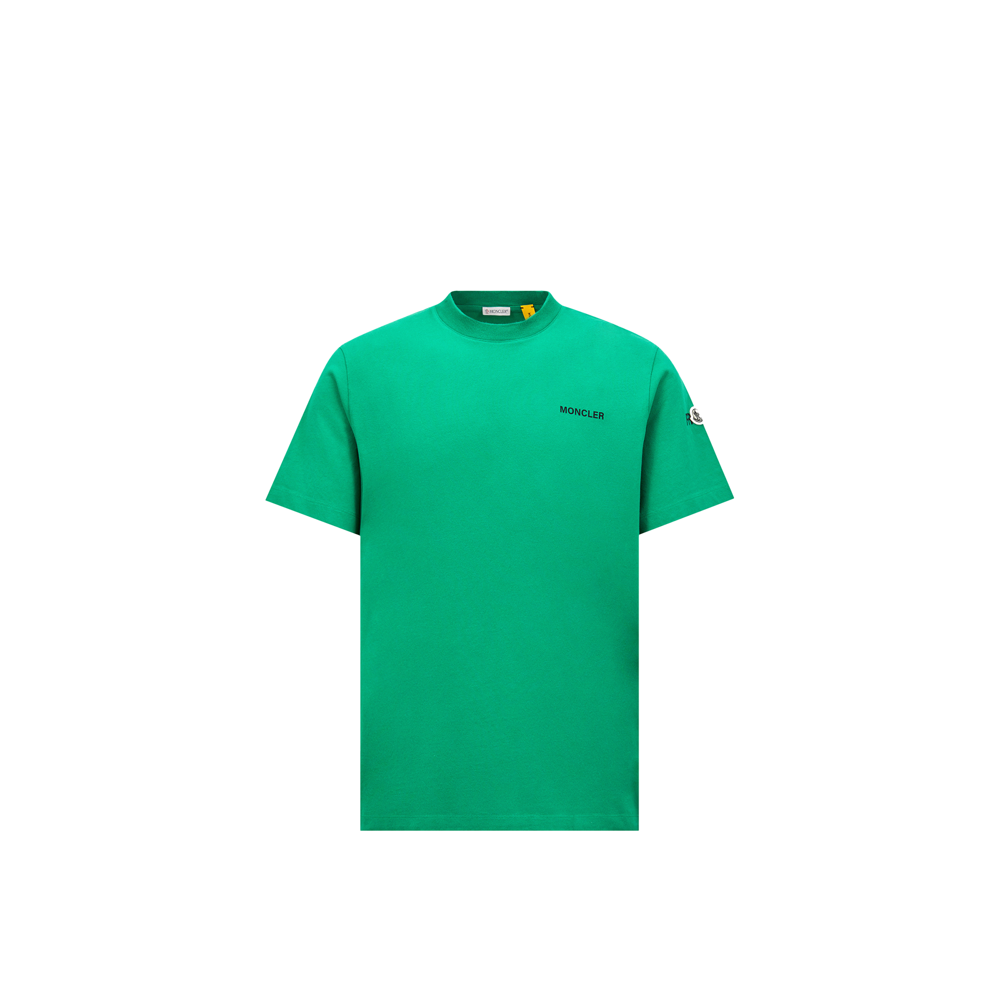 Moncler T-shirt En Coton À Maxi Logo X Frgmt In グリーン
