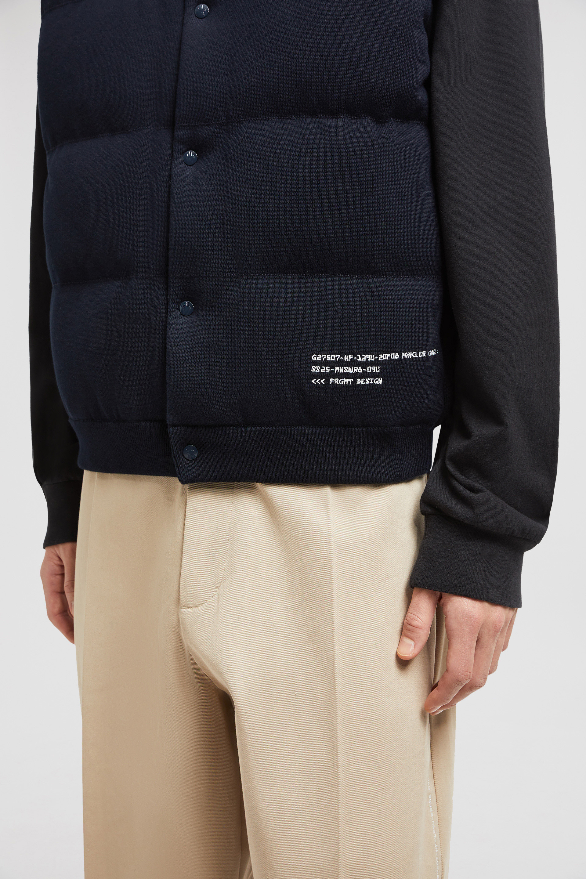 ネイビーブルー Moncler x FRGMT ベスト : Moncler x Frgmnt