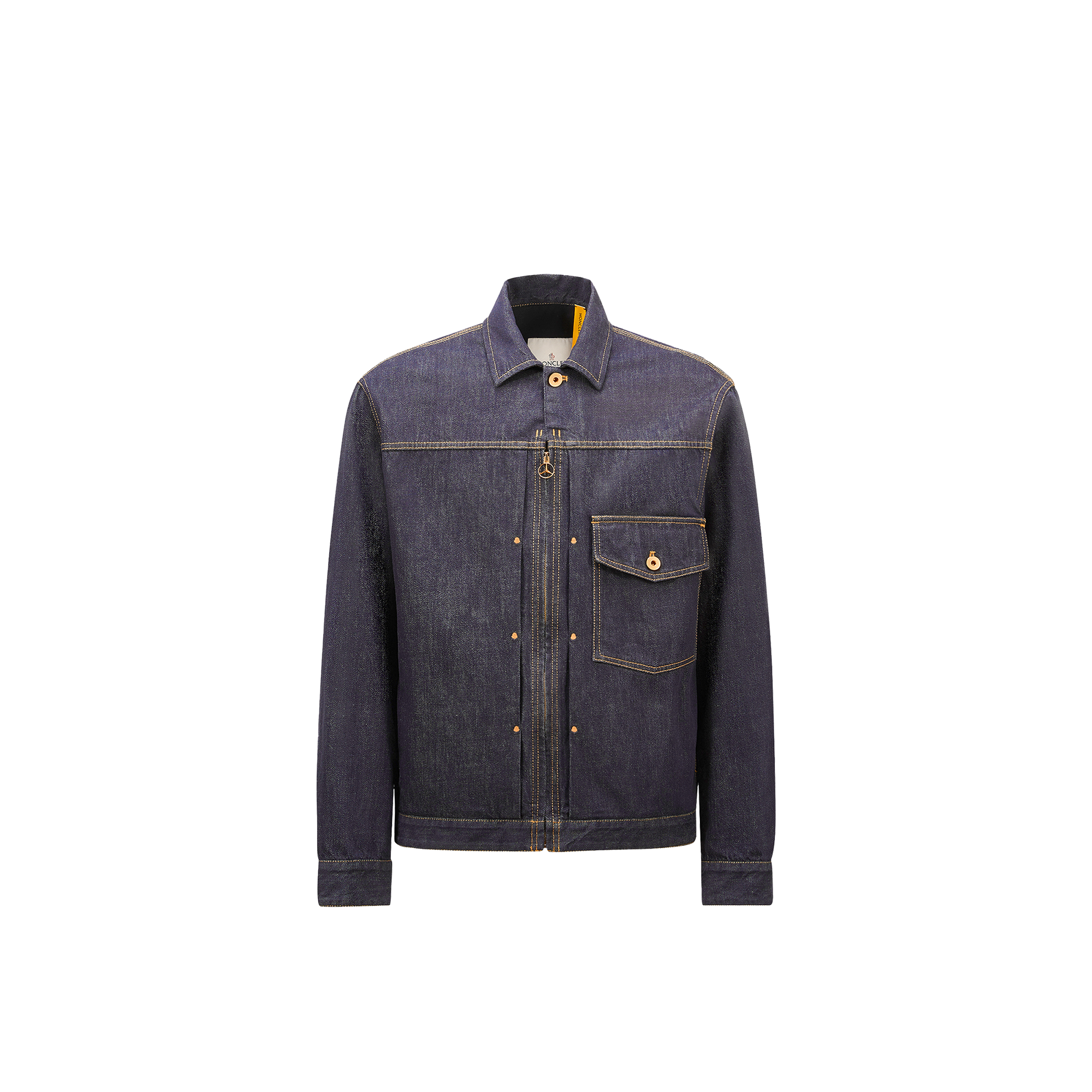 Moncler Veste En Denim Nepit X Mercedes-benz By Nigo In Blue