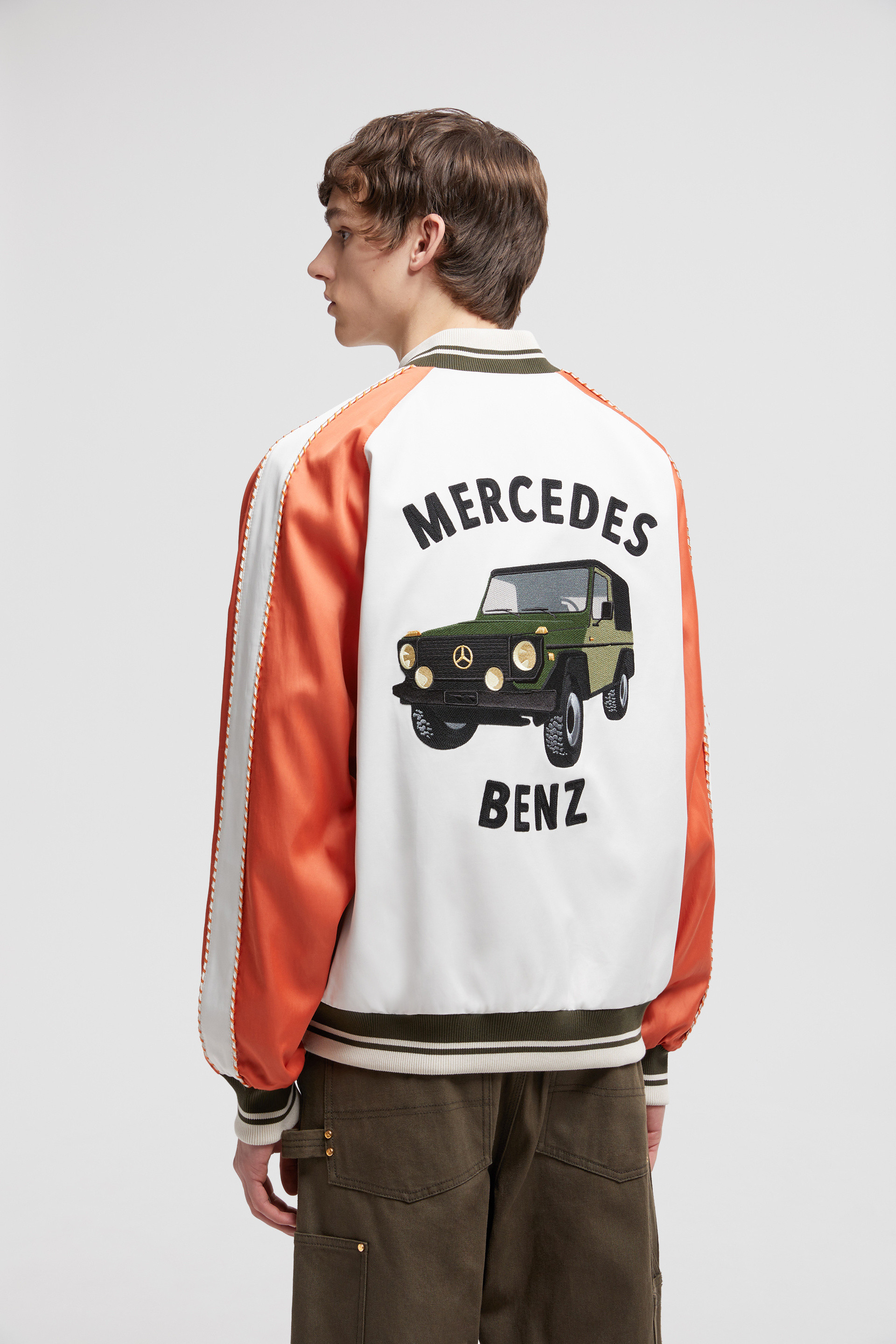オレンジ Moncler x Mercedes-Benz by NIGO Satet ボンバー