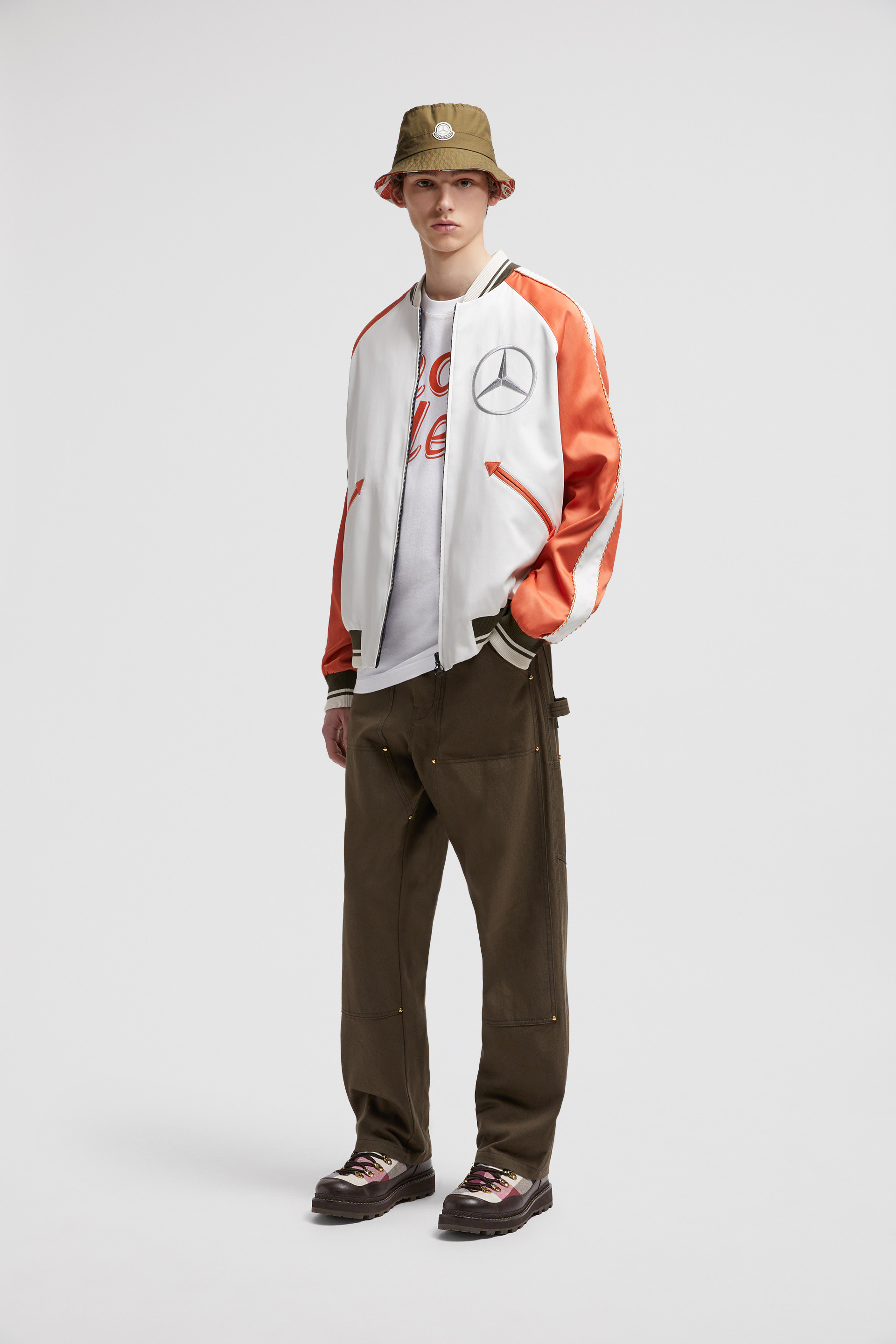 Moncler x Mercedes-Benz by NIGO Satet Reversible Satin Bomber