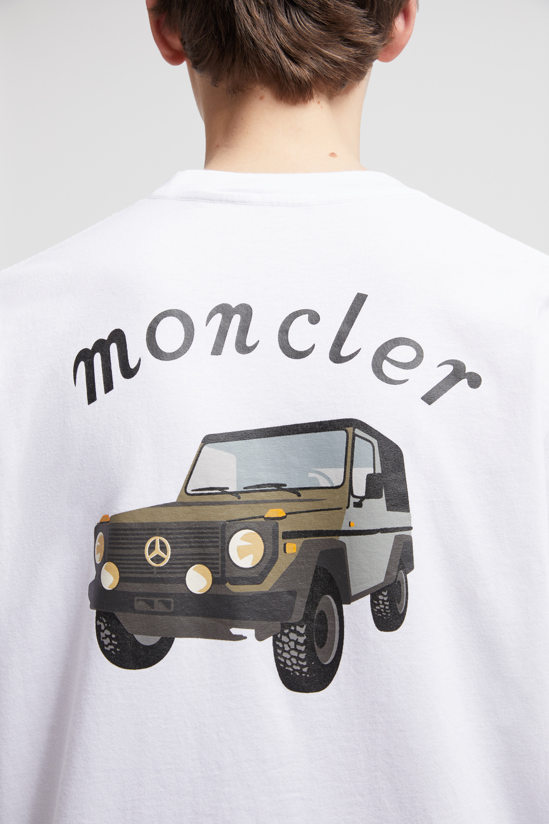 Moncler x Mercedes-Benz NIGO Cotton T-Shirt White Men's