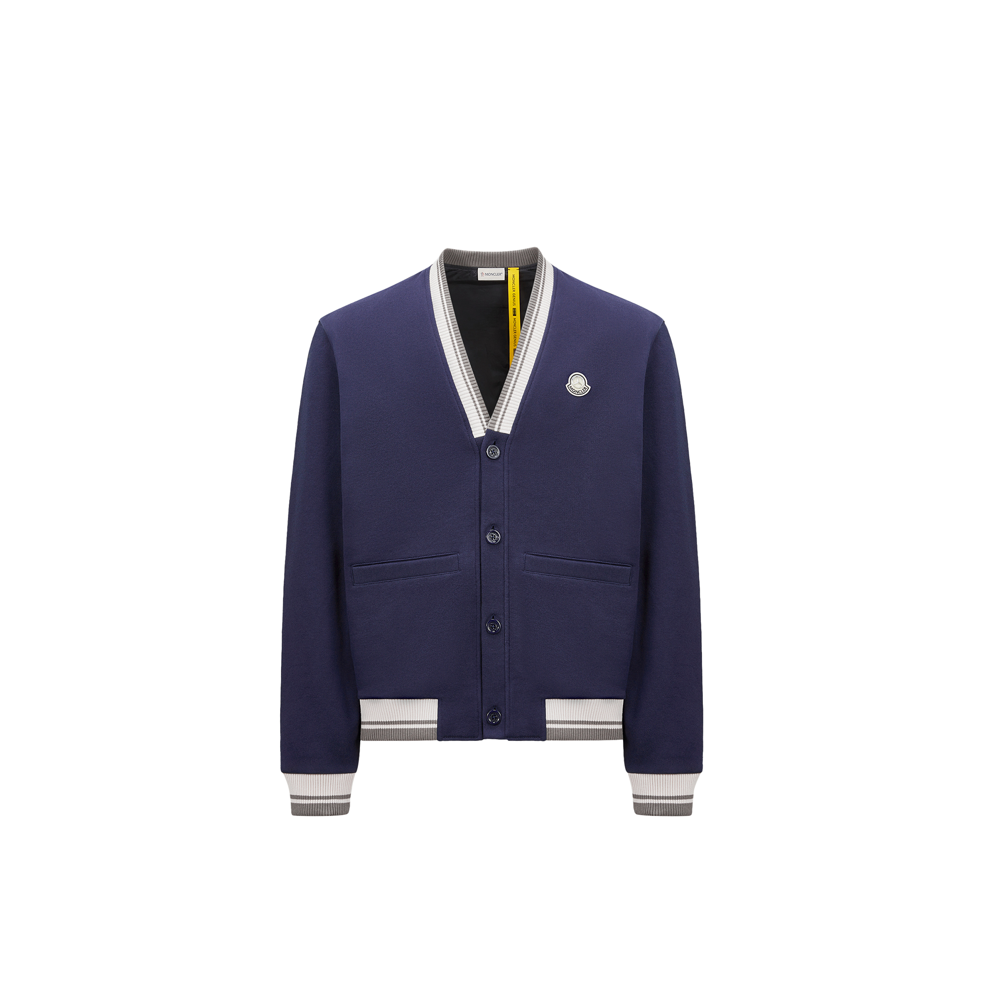 Moncler Sweat En Coton Matelassé X Mercedes-benz By Nigo In Blue