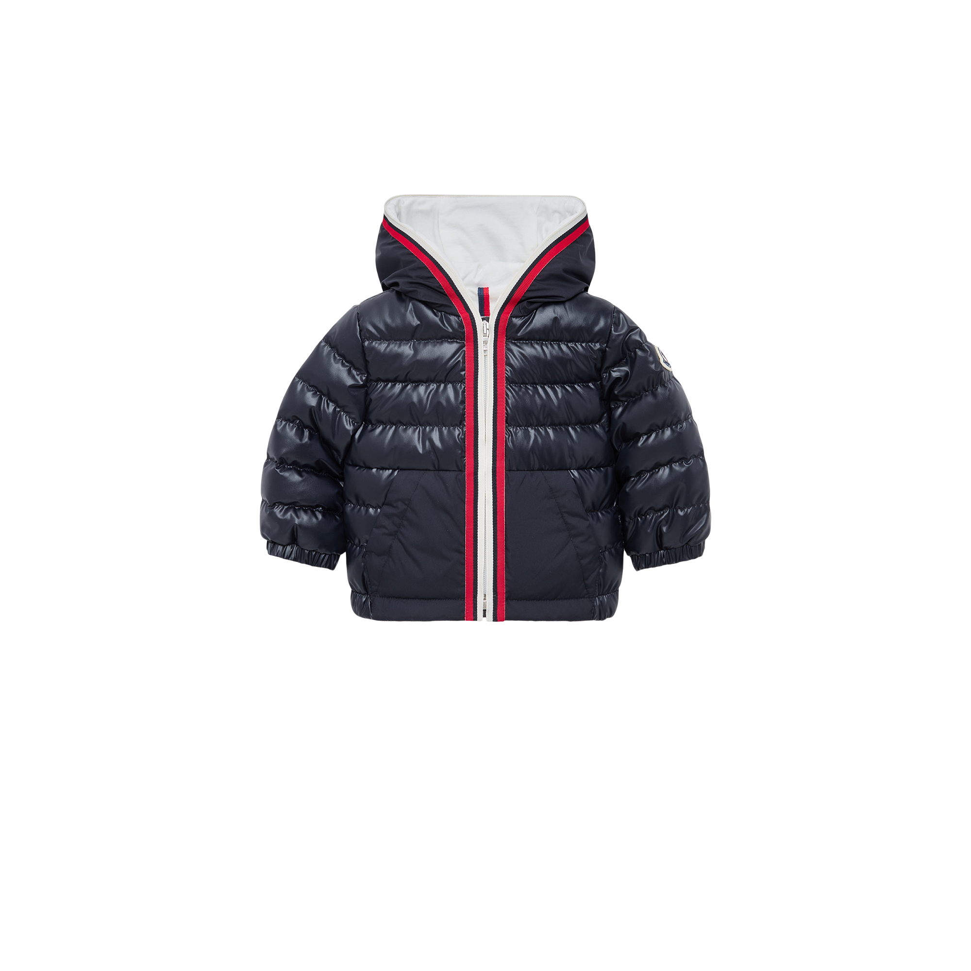 MONCLER ENFANT Klaas Hooded Down Jacket, Boy, Blue, Size: 2Y