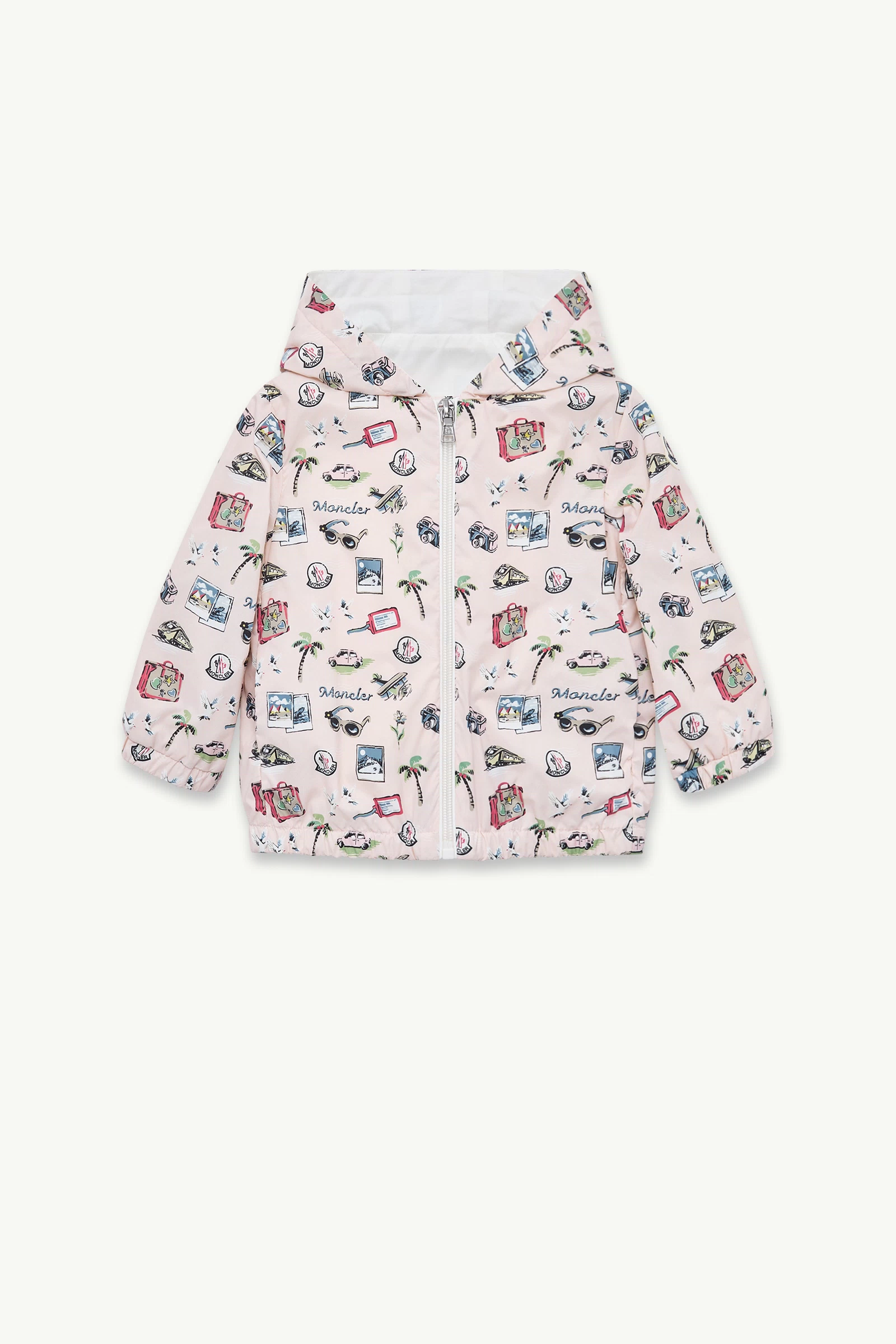 Hilda Printed Hooded Jacket