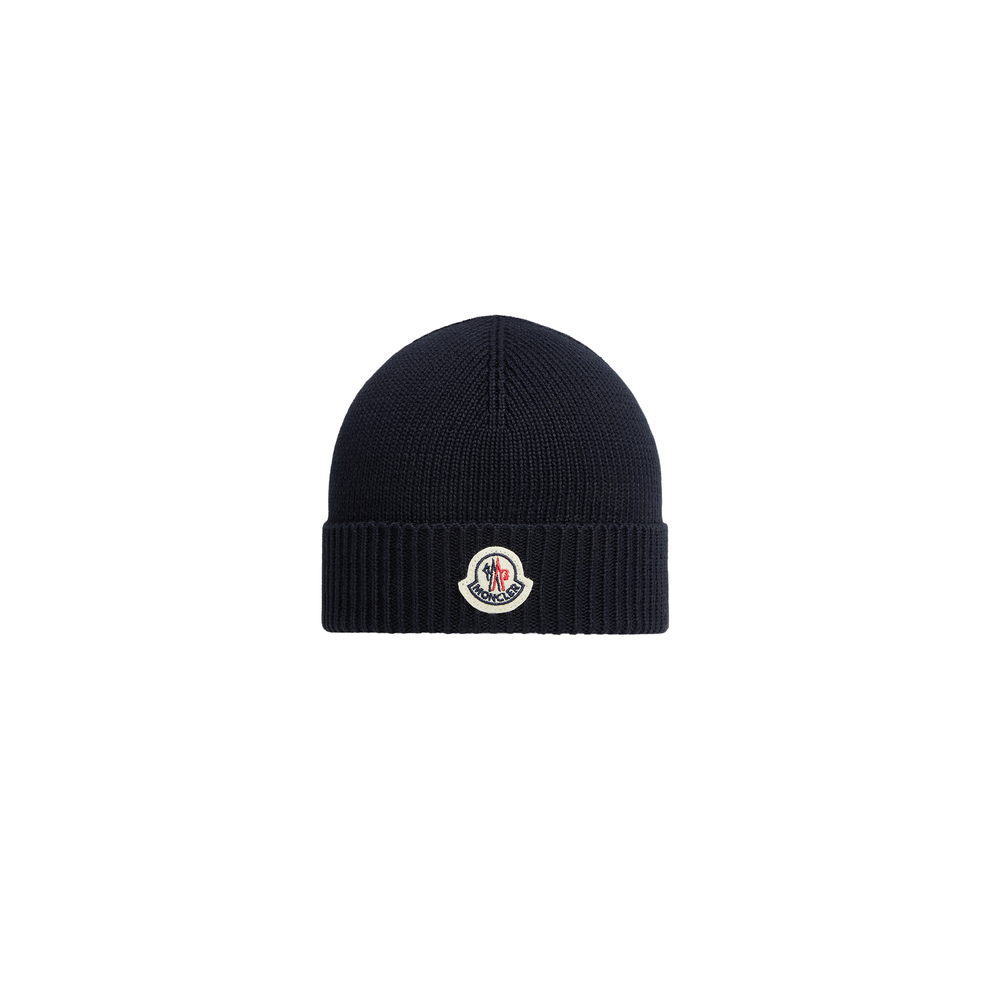 MONCLER ENFANT Cotton Beanie, Girl, Blue, Size: 3XS