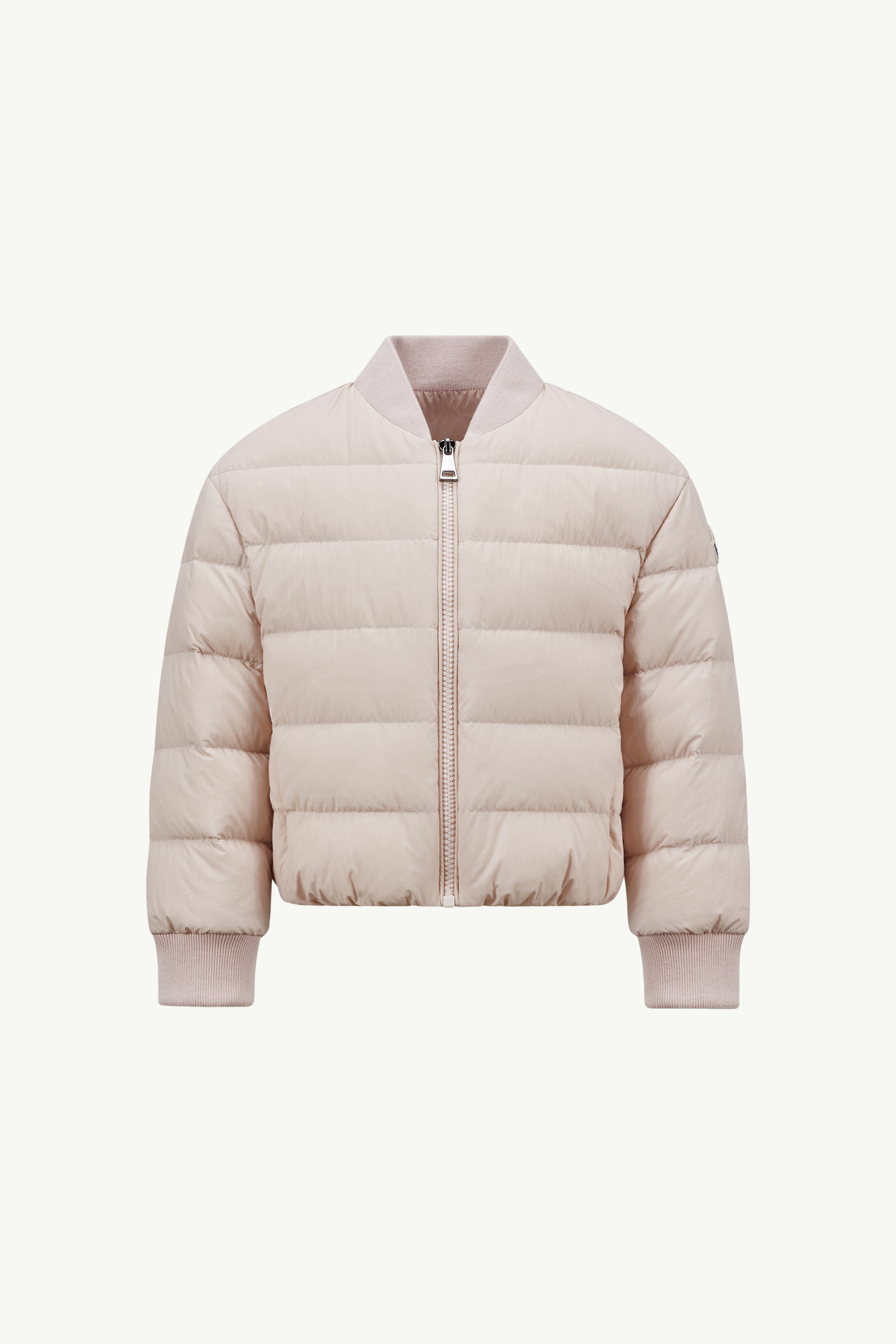 Light Pink Pailly Down Bomber Jacket - Down Jackets & Vests Light Pink Pailly Down Bomber Jacket - Down Jackets & Vests
