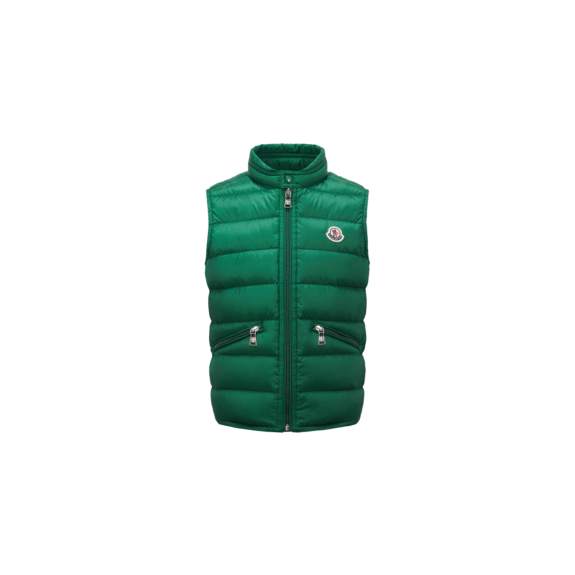 Moncler Doudoune Sans Manches Gui Repliable In Vert